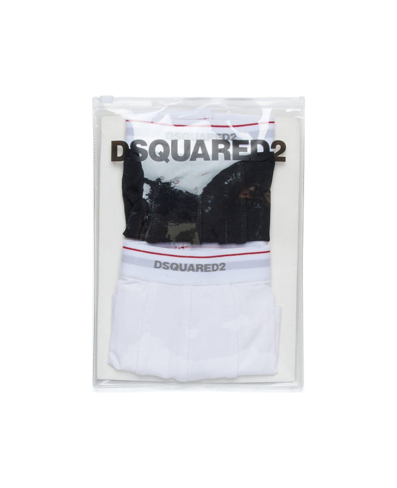Dsquared2 Kids Set Of 2 Printed Boxers - MultiColour