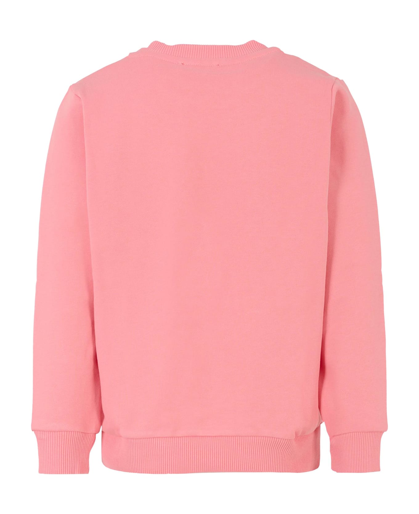 Diesel Pink Sweatshirt For Girl With Heart - Pink