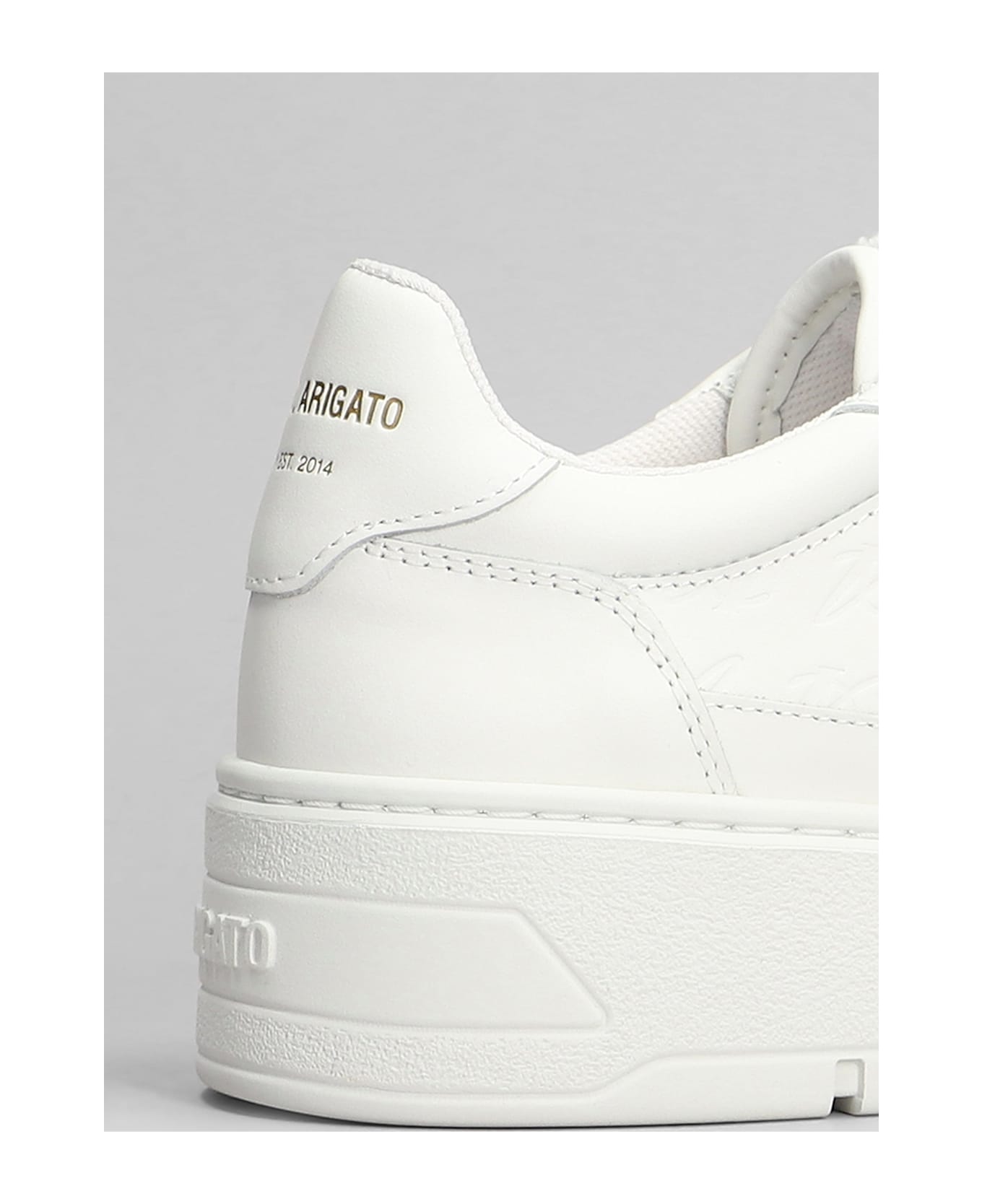 Axel Arigato Orbit Neo Sneakers In White Leather - white