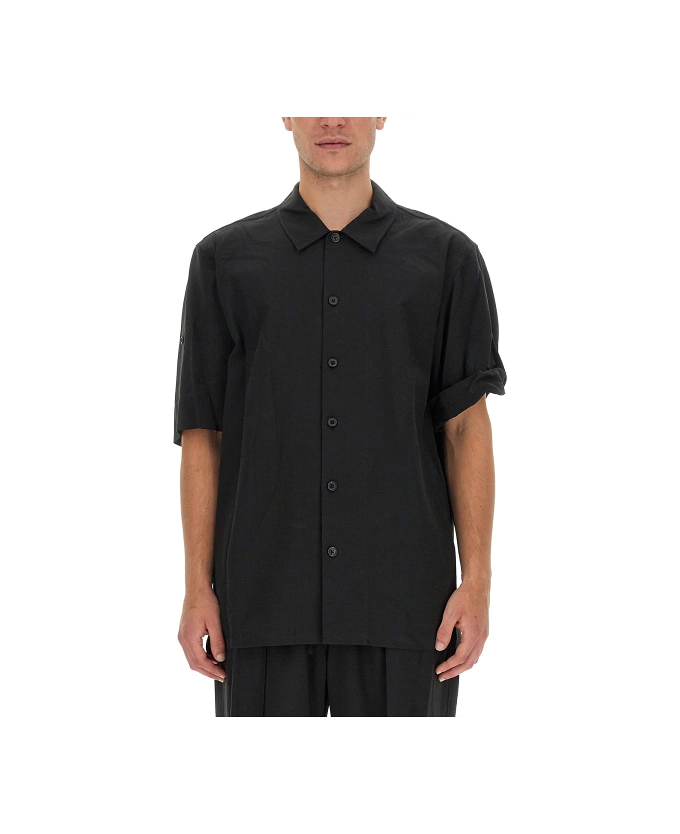 Helmut Lang Regular Fit Shirt - BLACK