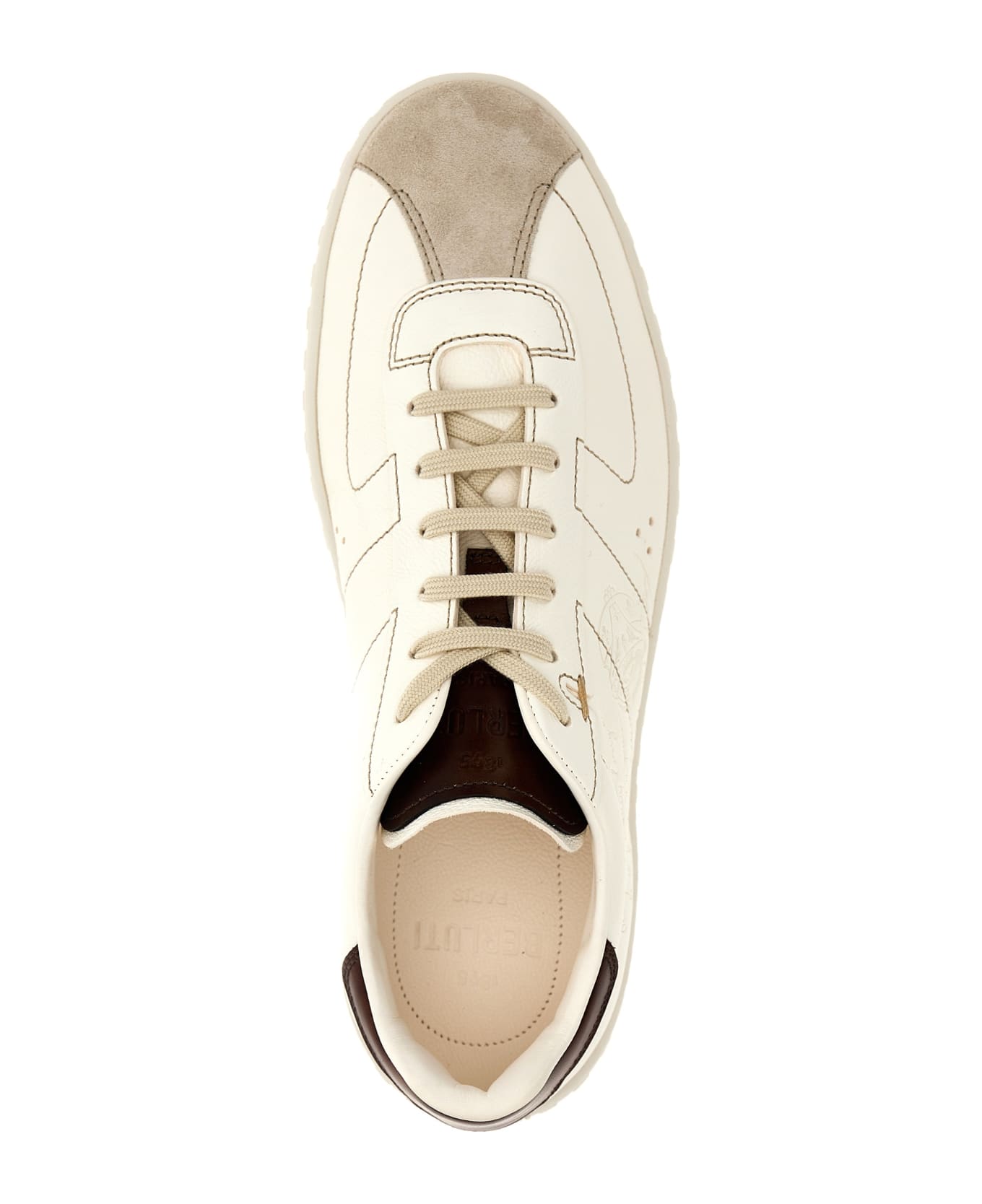 Berluti Leather Sneakers - White