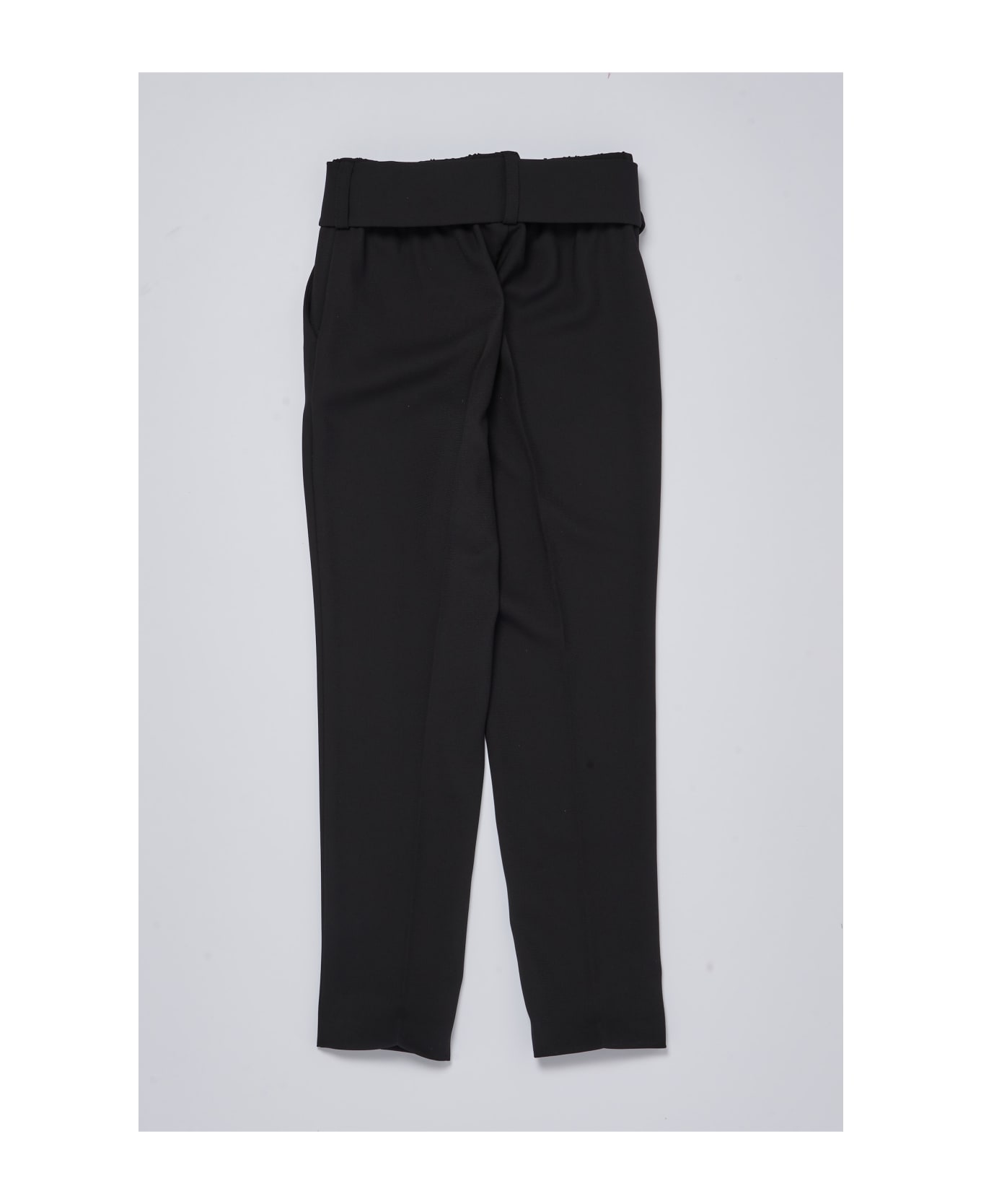 TwinSet Trousers Trousers - NERO ボトムス