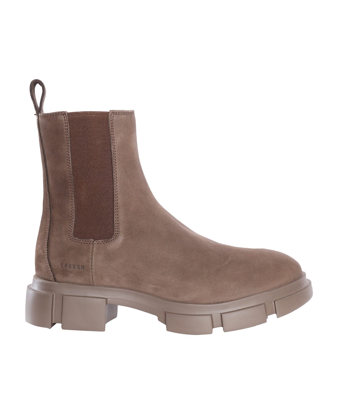 Copenhagen Woman Nabuc Chelsea Boot - BROWN