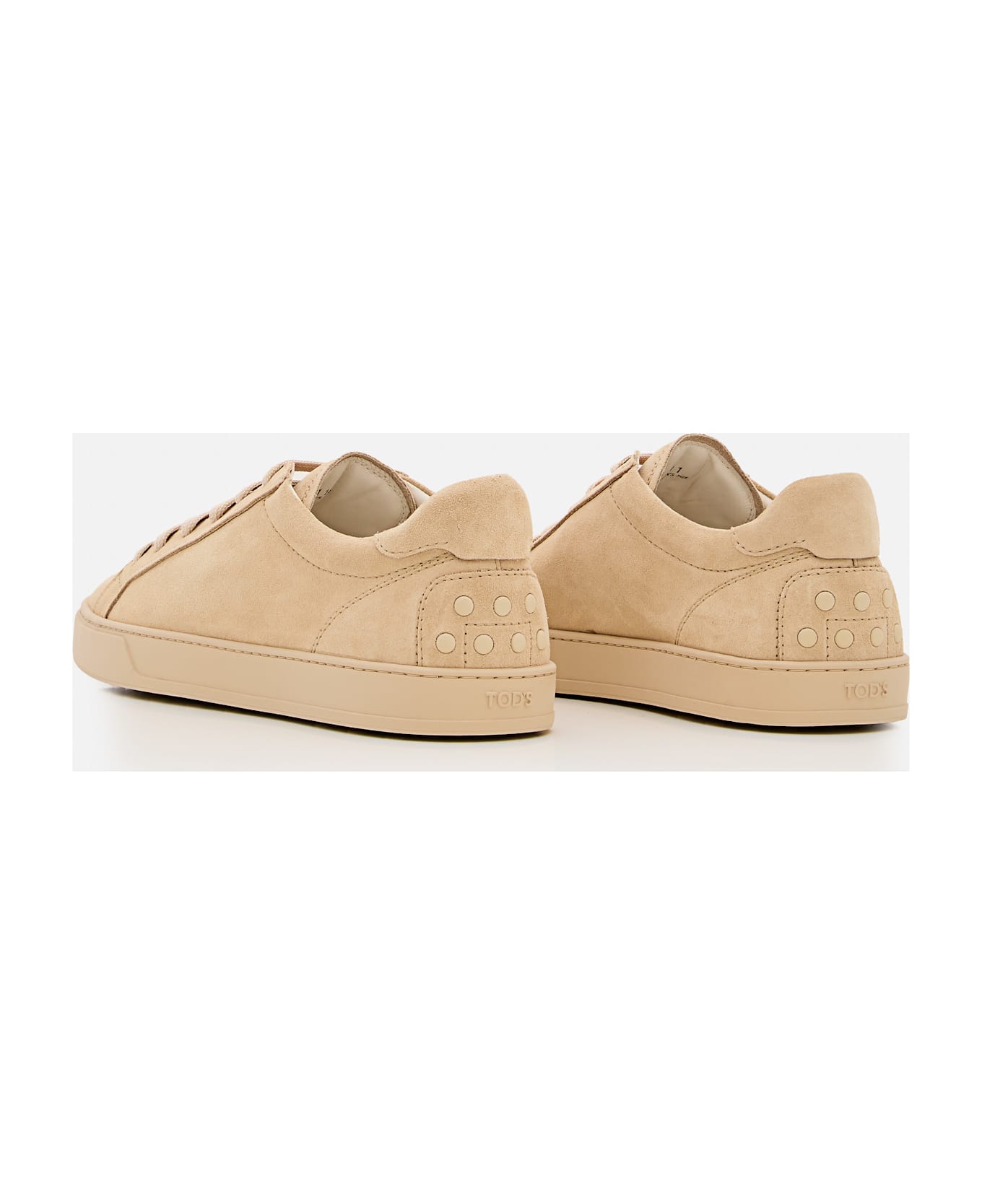 Tod
s Suede Leather Sneakers - Beige