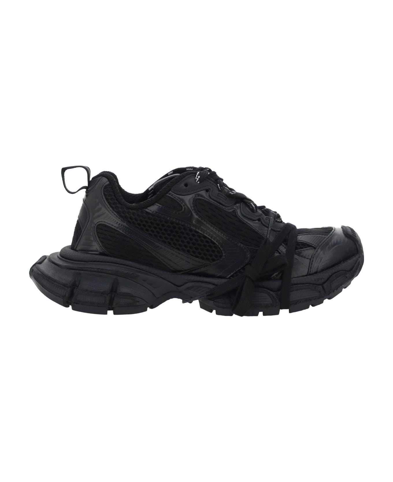 Balenciaga 3xl Fabric Low-top Sneakers - Black