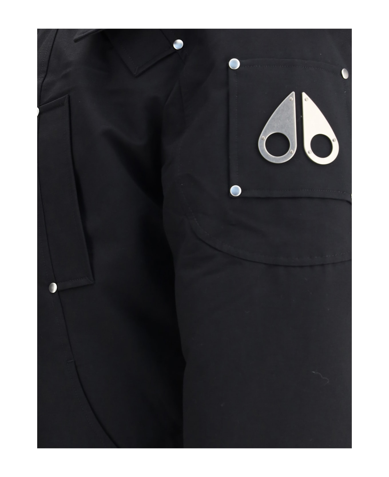 Moose Knuckles Original Ballistic Bomber With Removable Shearling