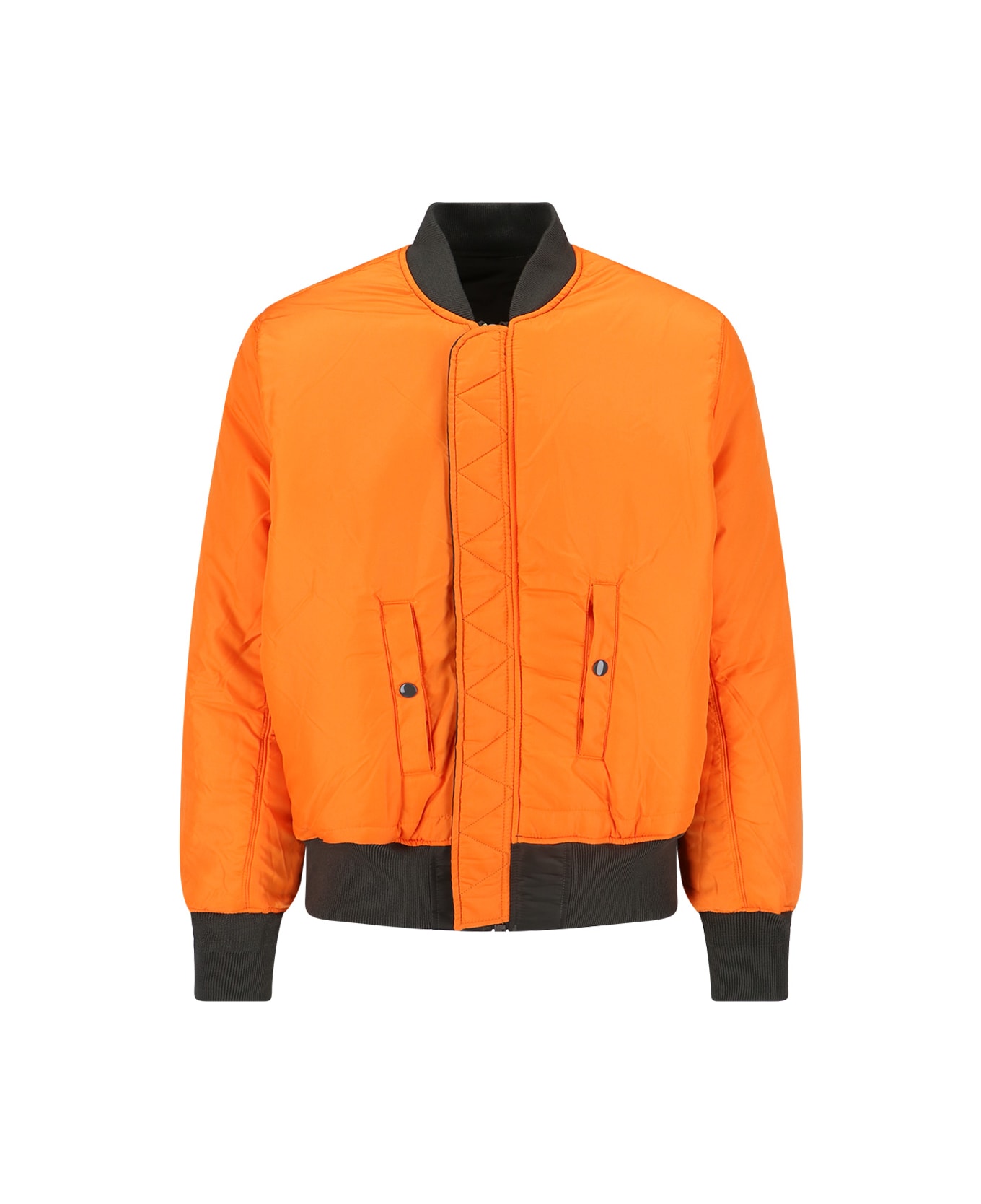 Alpha Industries "ma-1 Heritage" Reversible Bomber Jacket - Gray