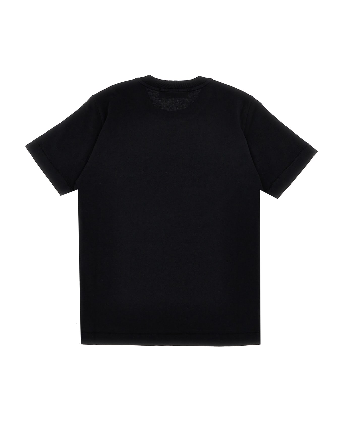 Stone Island Junior Logo Patch T-shirt - Black  