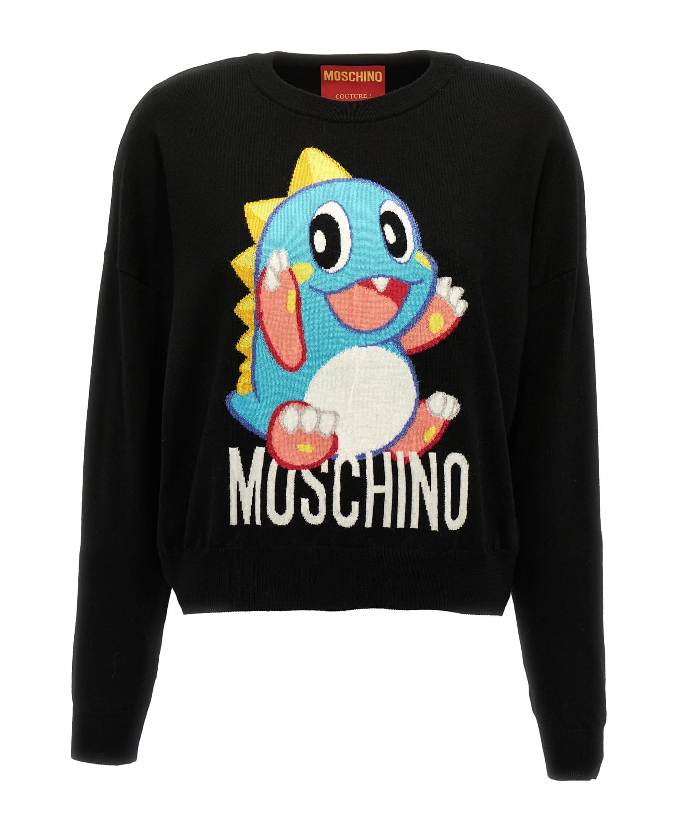 Moschino 'bubble Bobble' Sweater - Black  