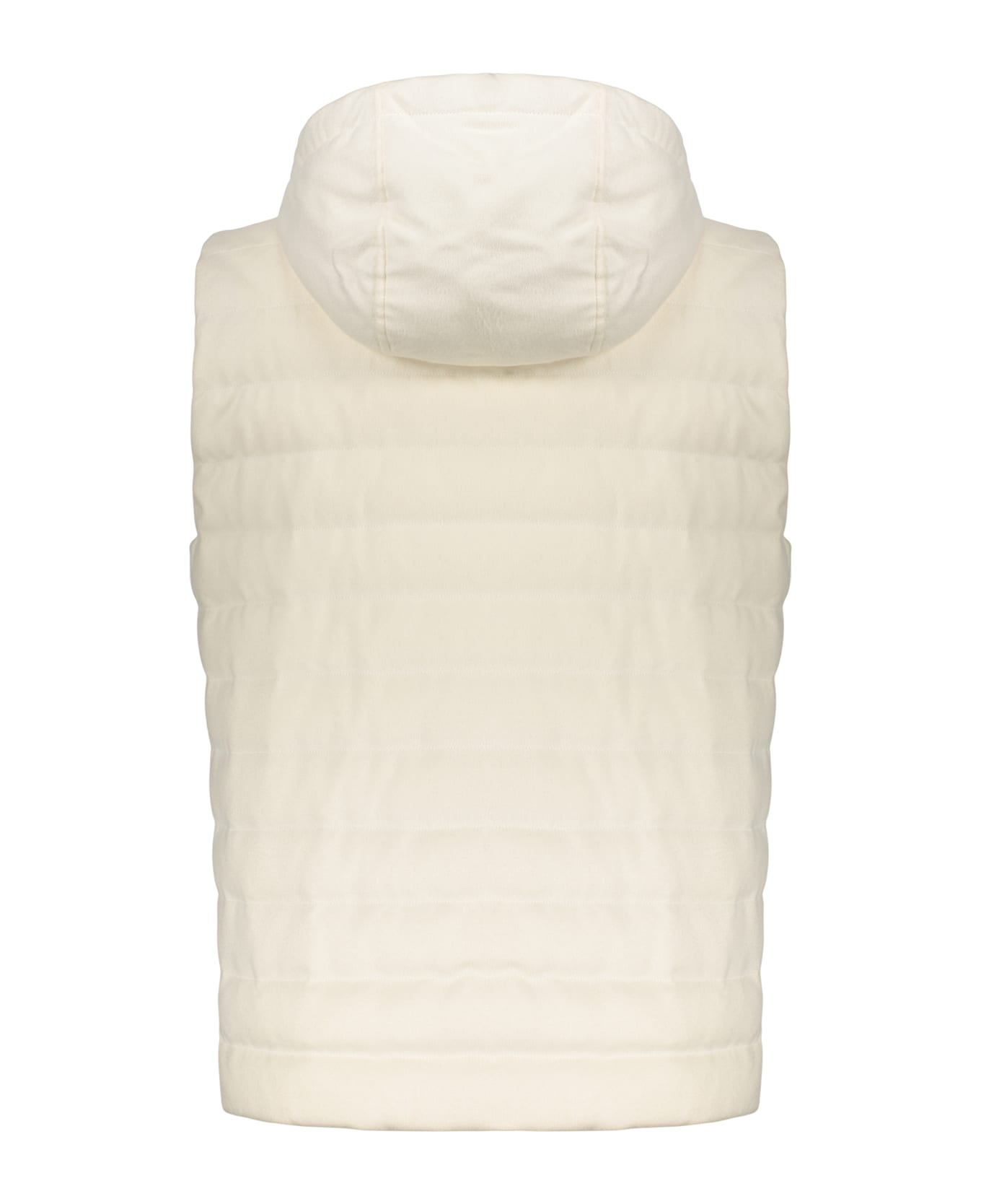 Herno Hooded Bodywarmer - White