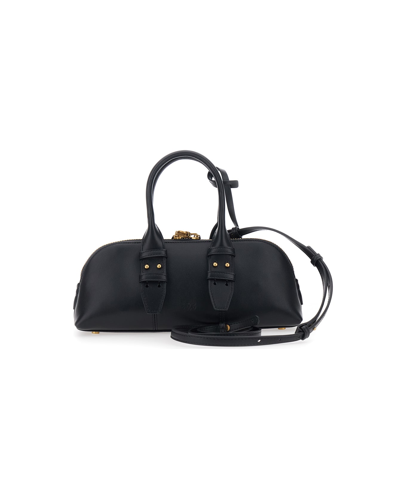 Pinko 'escape Baguette' Small Handbag - Black