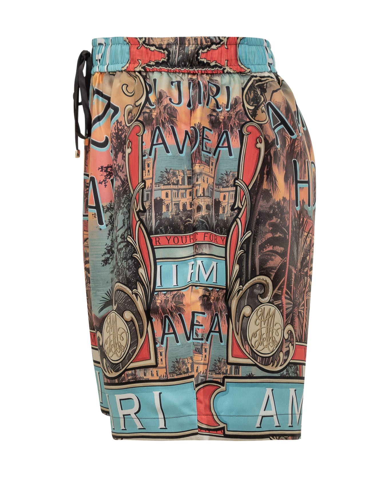 AMIRI Jazz Hideaway Shorts - BLUE