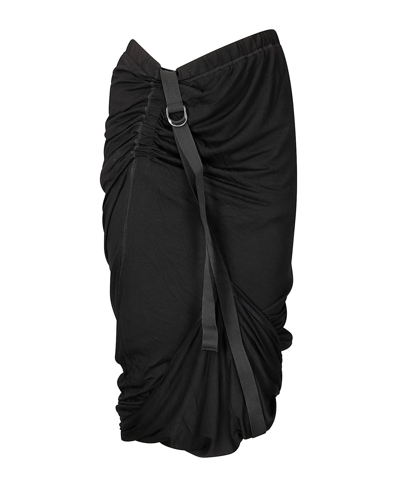 Helmut Lang Wind Skirt.soft Clou - BLACK