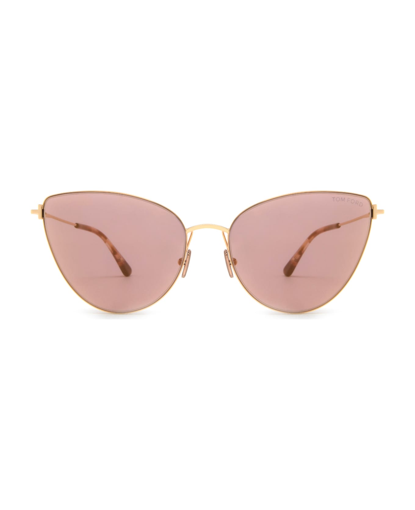 Tom Ford Eyewear Ft1005 Shiny Rose Gold Sunglasses - Shiny Rose Gold