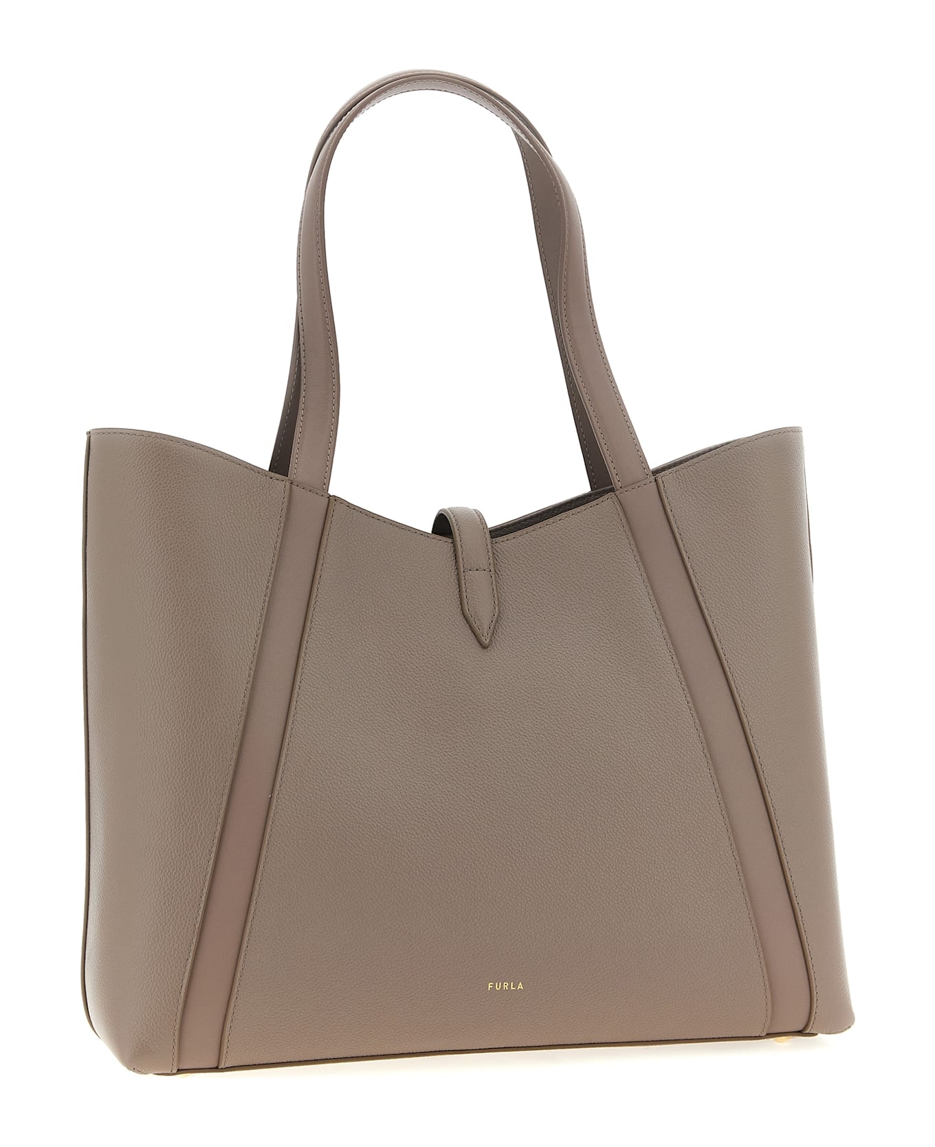 Furla 
furla Goccia L
 Shopping Bag - Gray