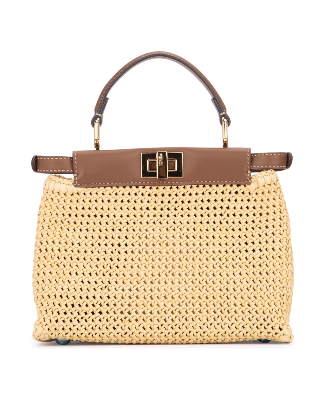 Fendi Peekaboo Mini Rete Macrame R | italist