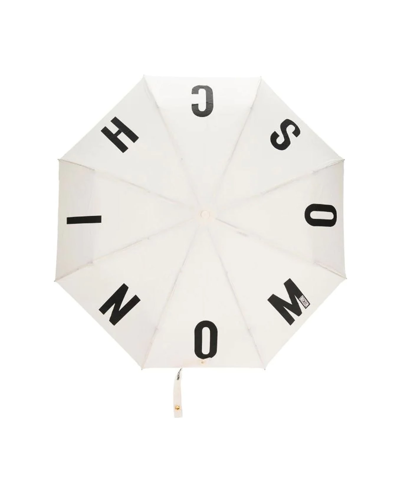 Moschino M Logo Mini Aoc Umbrella - I Cream