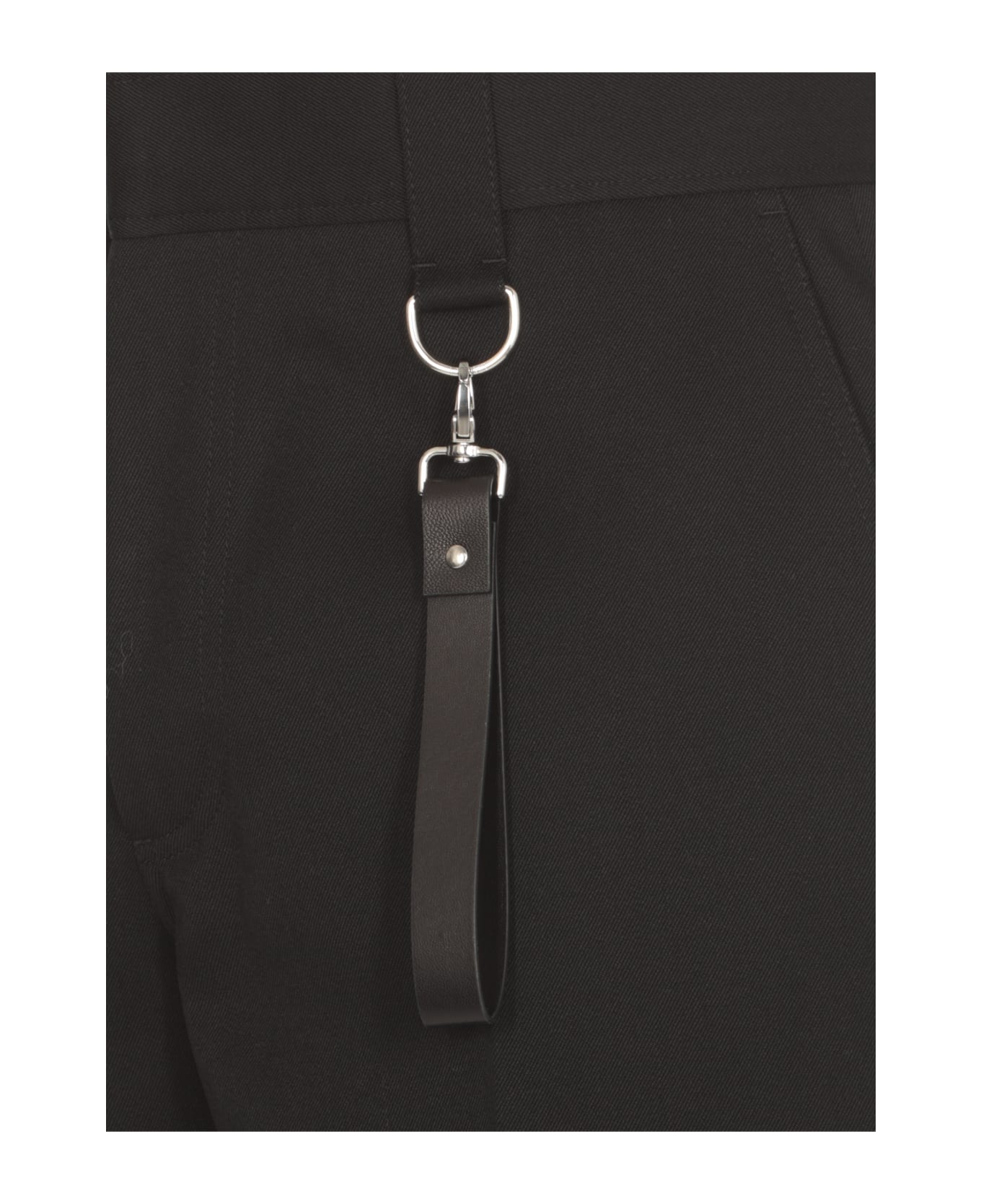 Lanvin Pants In Black Wool - Black