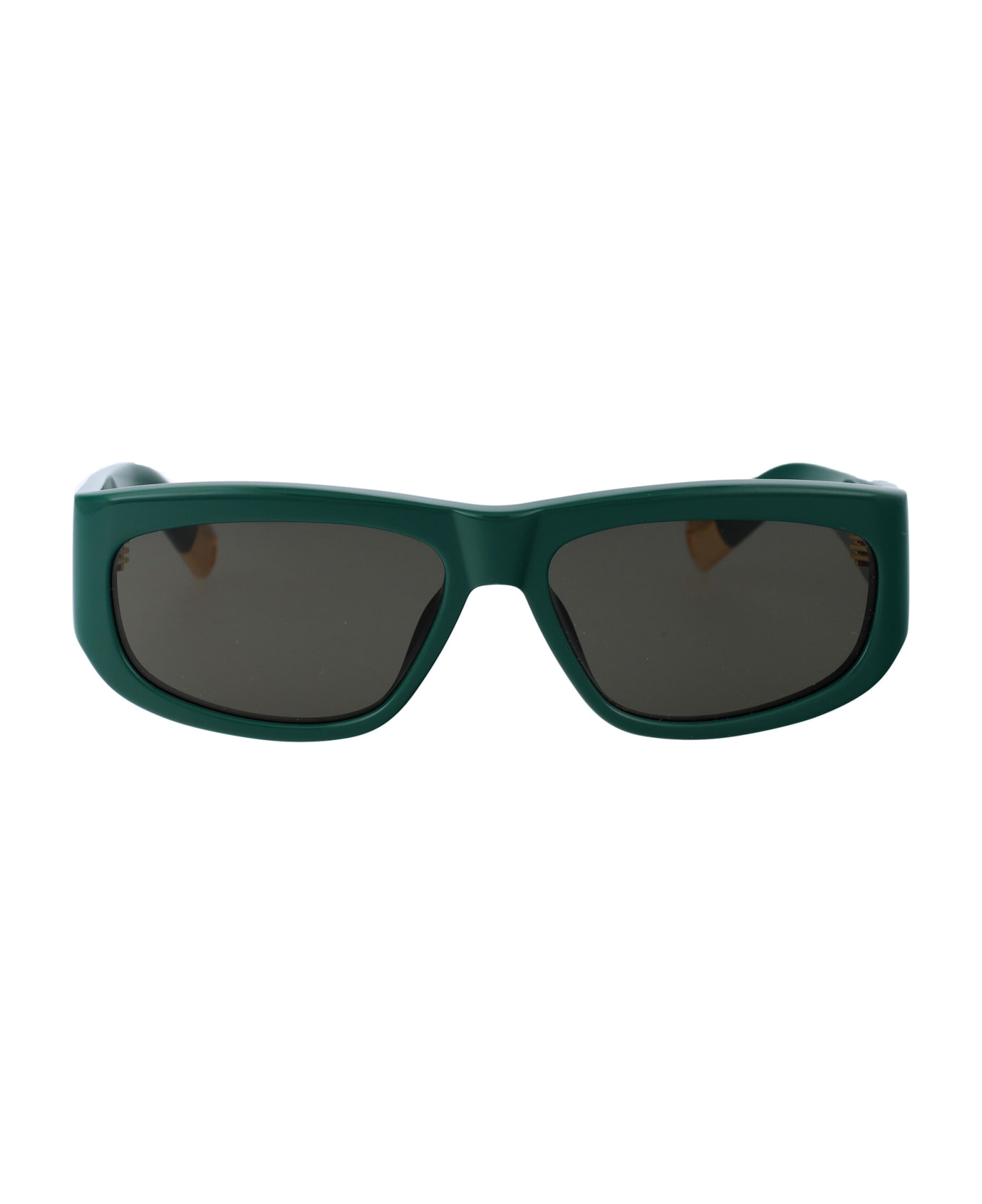 Jacquemus Pilota Sunglasses - 03 GREEN/ YELLOW GOLD/ GREY サングラス