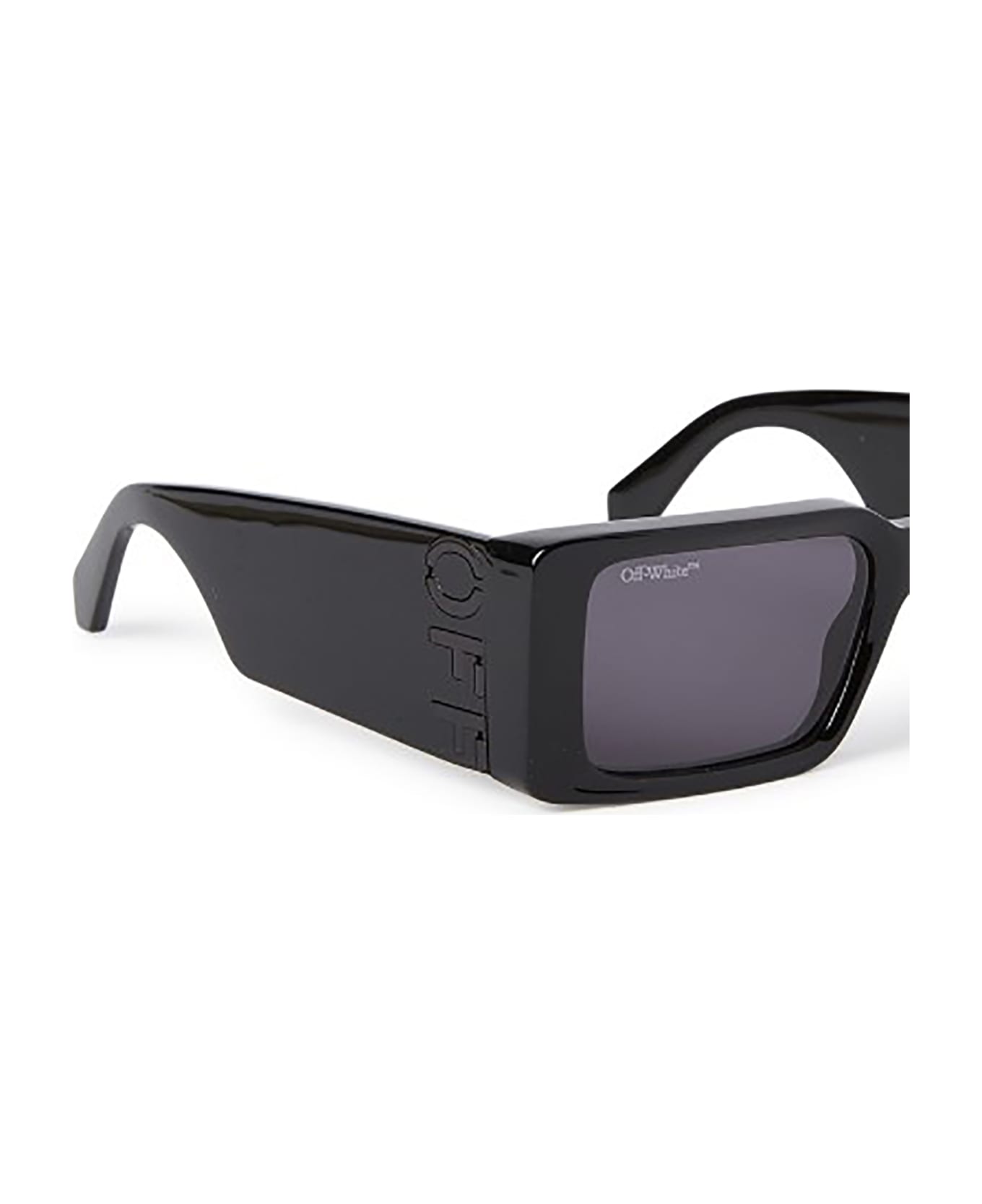 Off-White OERI097 MILANO Sunglasses - Black サングラス