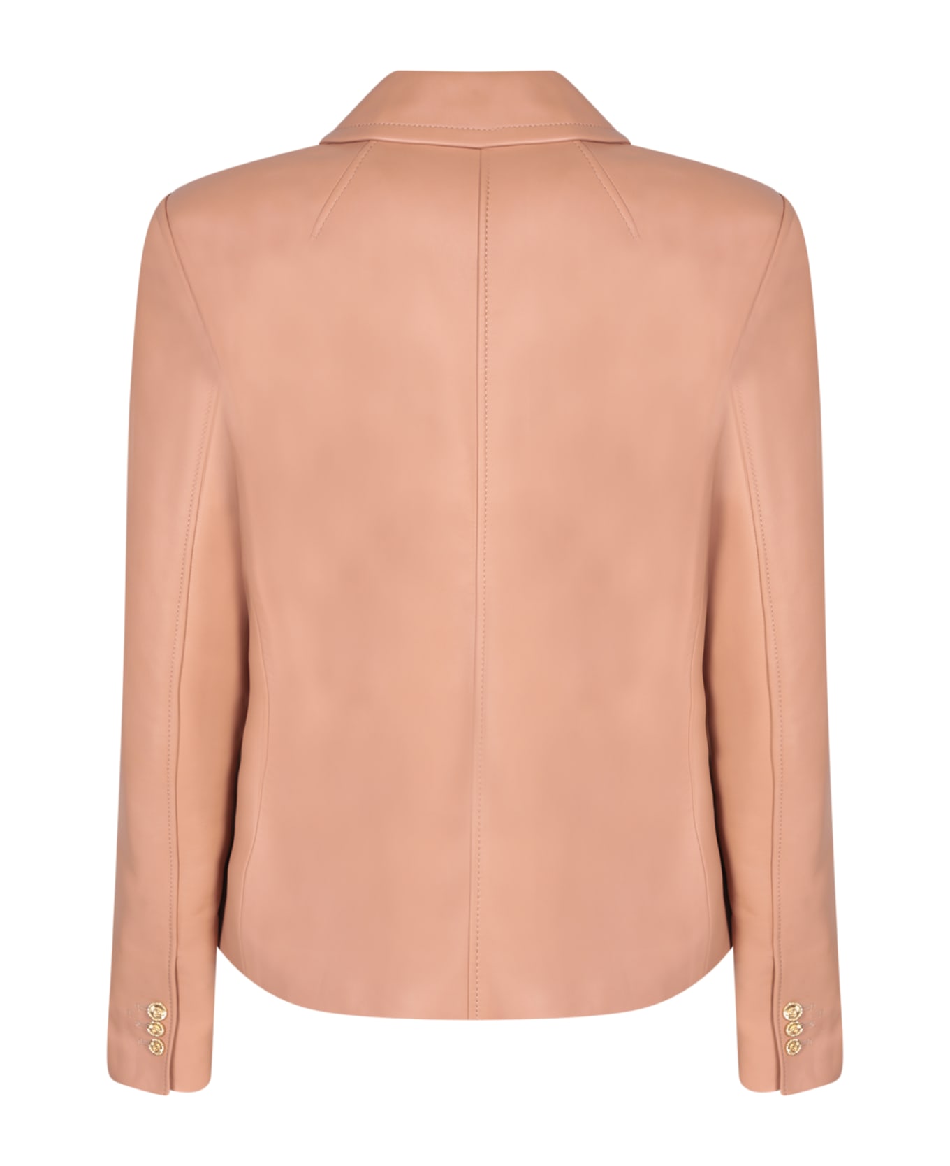 Gucci Leather Pink Jacket - Pink