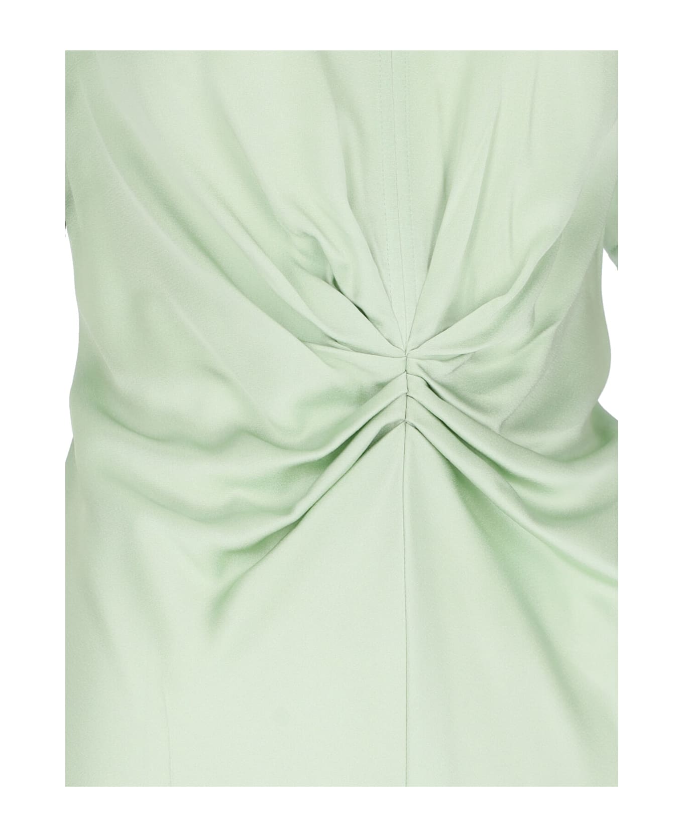 Victoria Beckham Draped Midi Dress