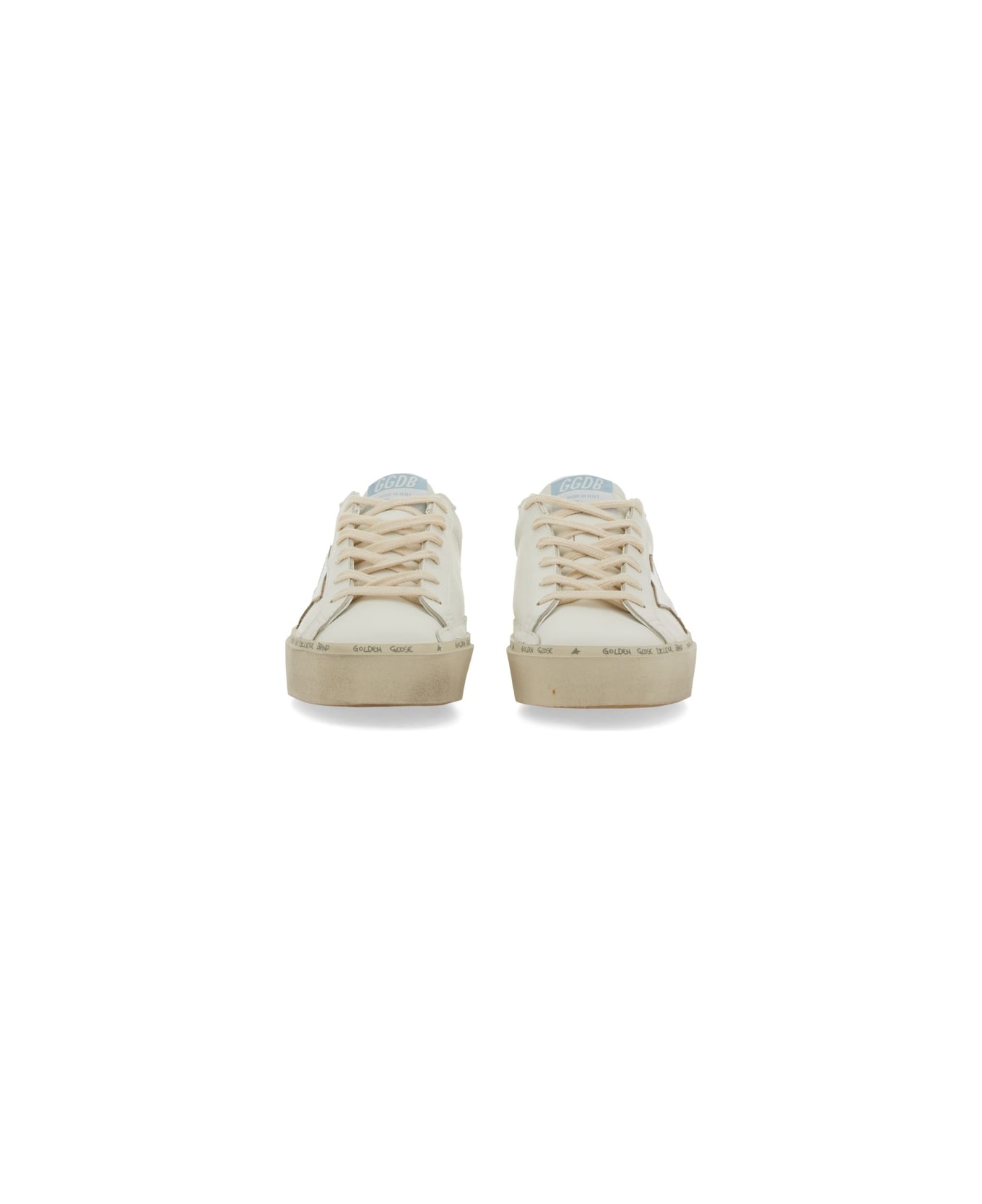 Golden Goose Hi Star Sneaker - WHITE