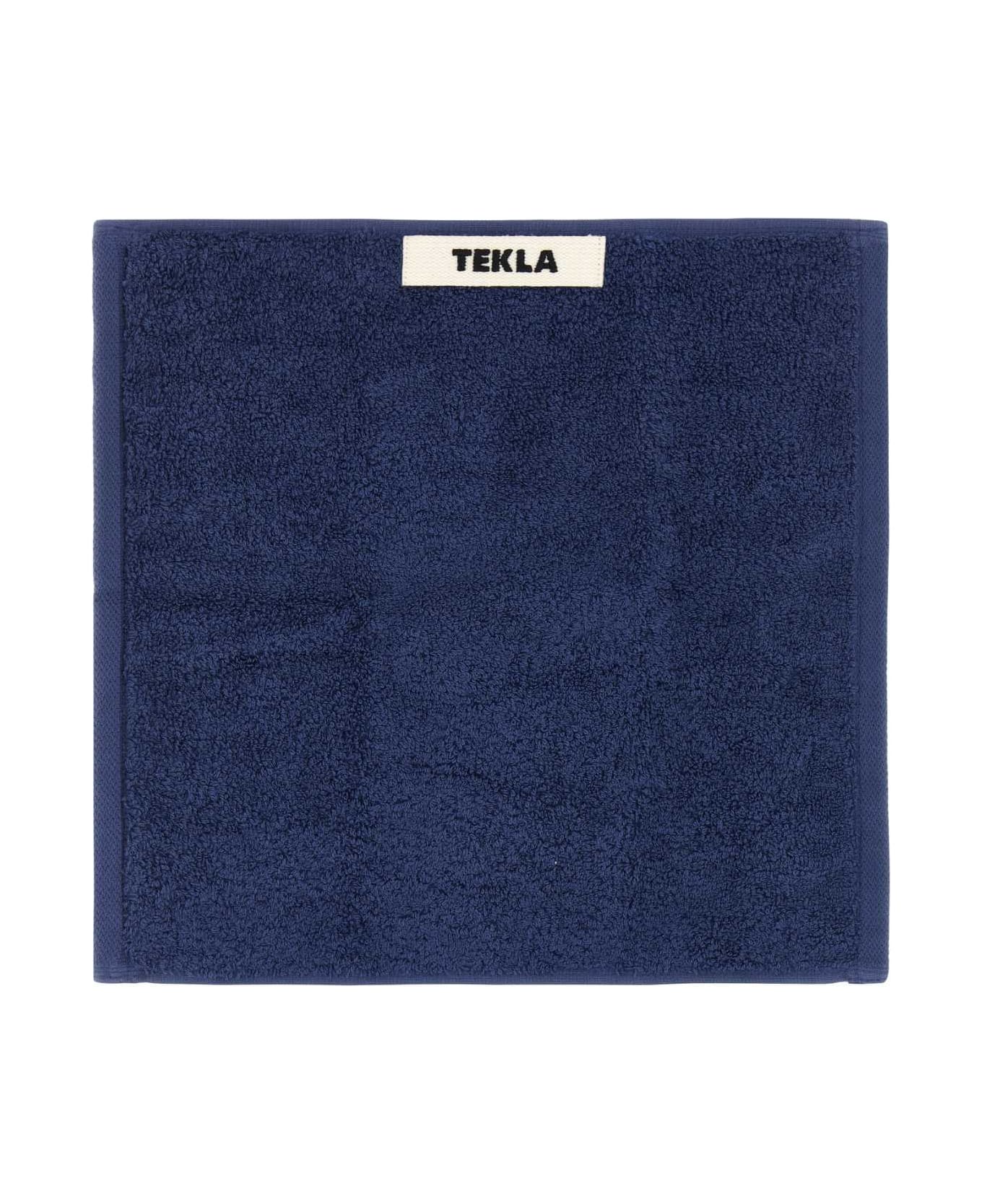Tekla Air Force Blue Terry Towel - NAVY