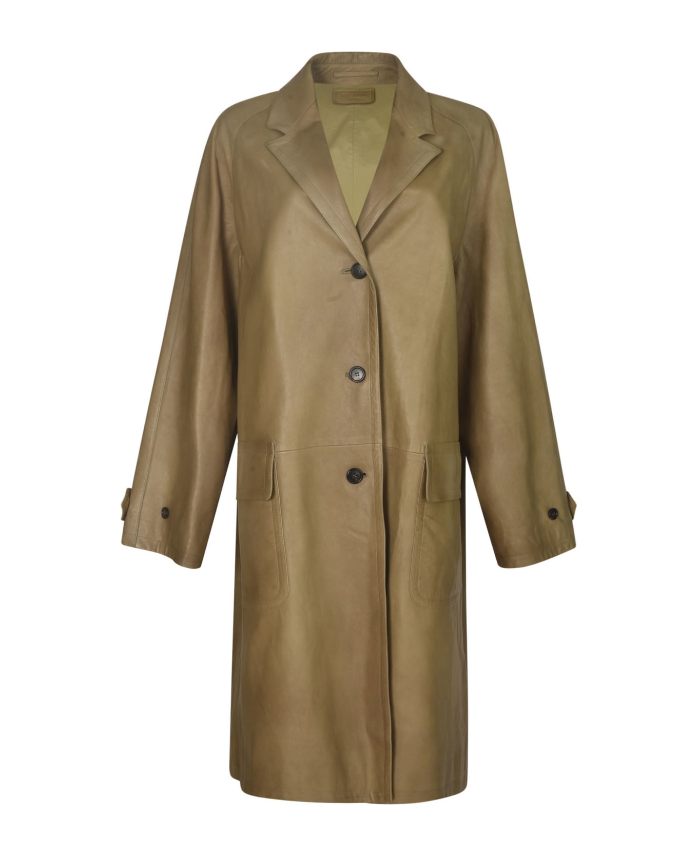 Prada Mid-length Buttoned Coat - Coloniale