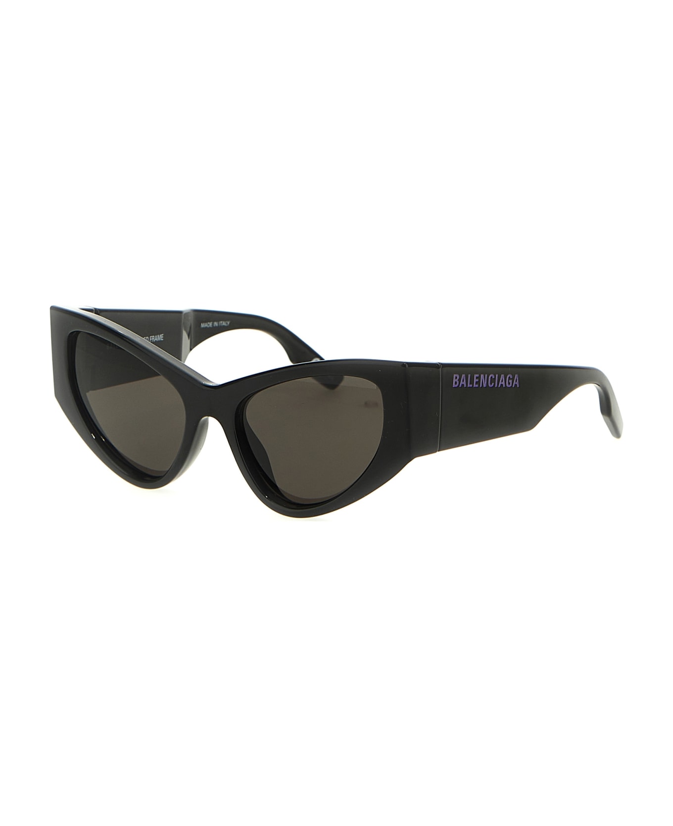Balenciaga Eyewear 'led Frame' Sunglasses - Black