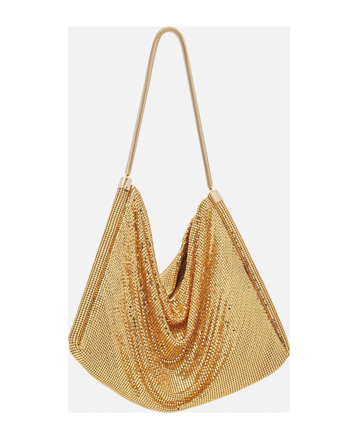 Paco Rabanne Pixel Tube Shoulder Bag - Golden