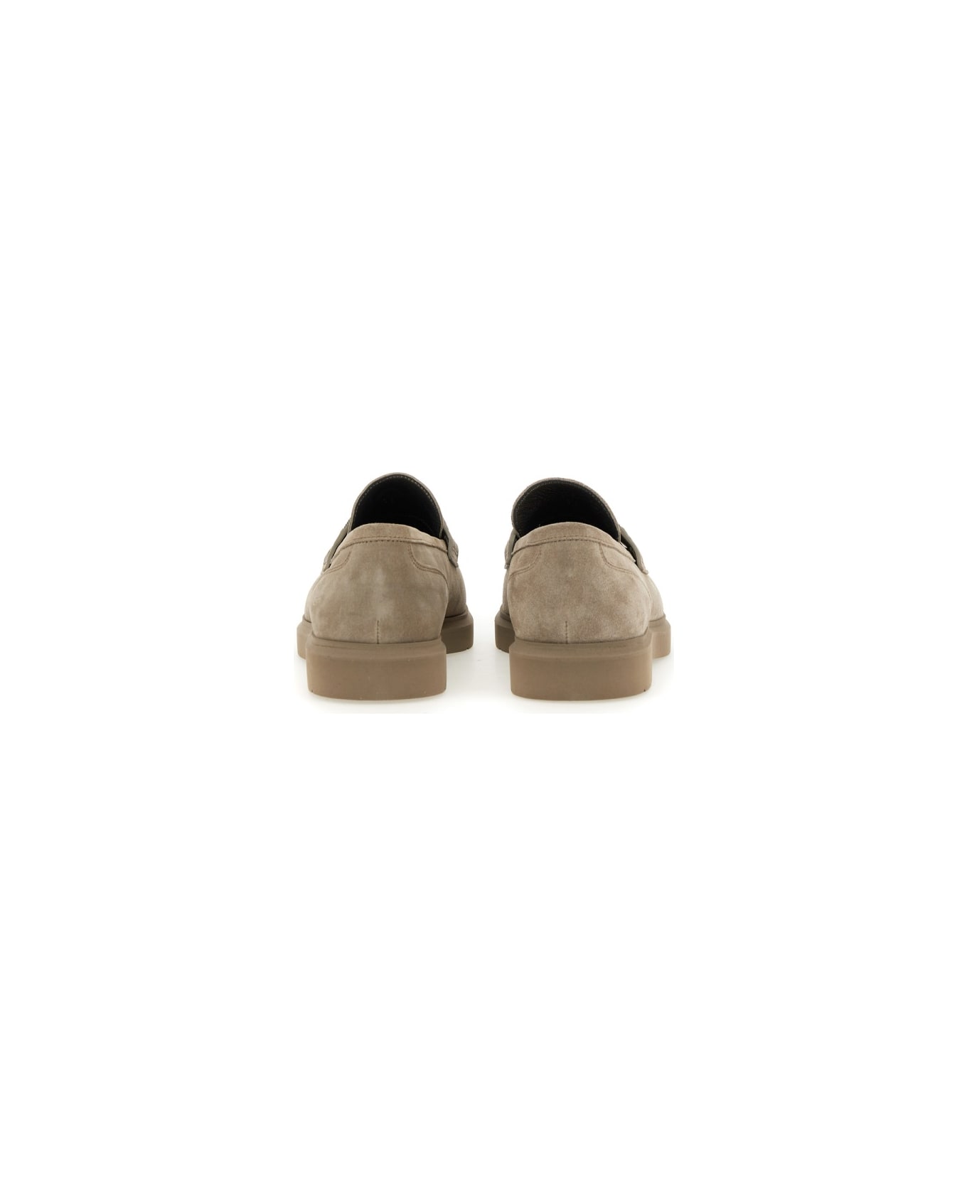 Brunello Cucinelli Suede "penny" Loafer - DOVE