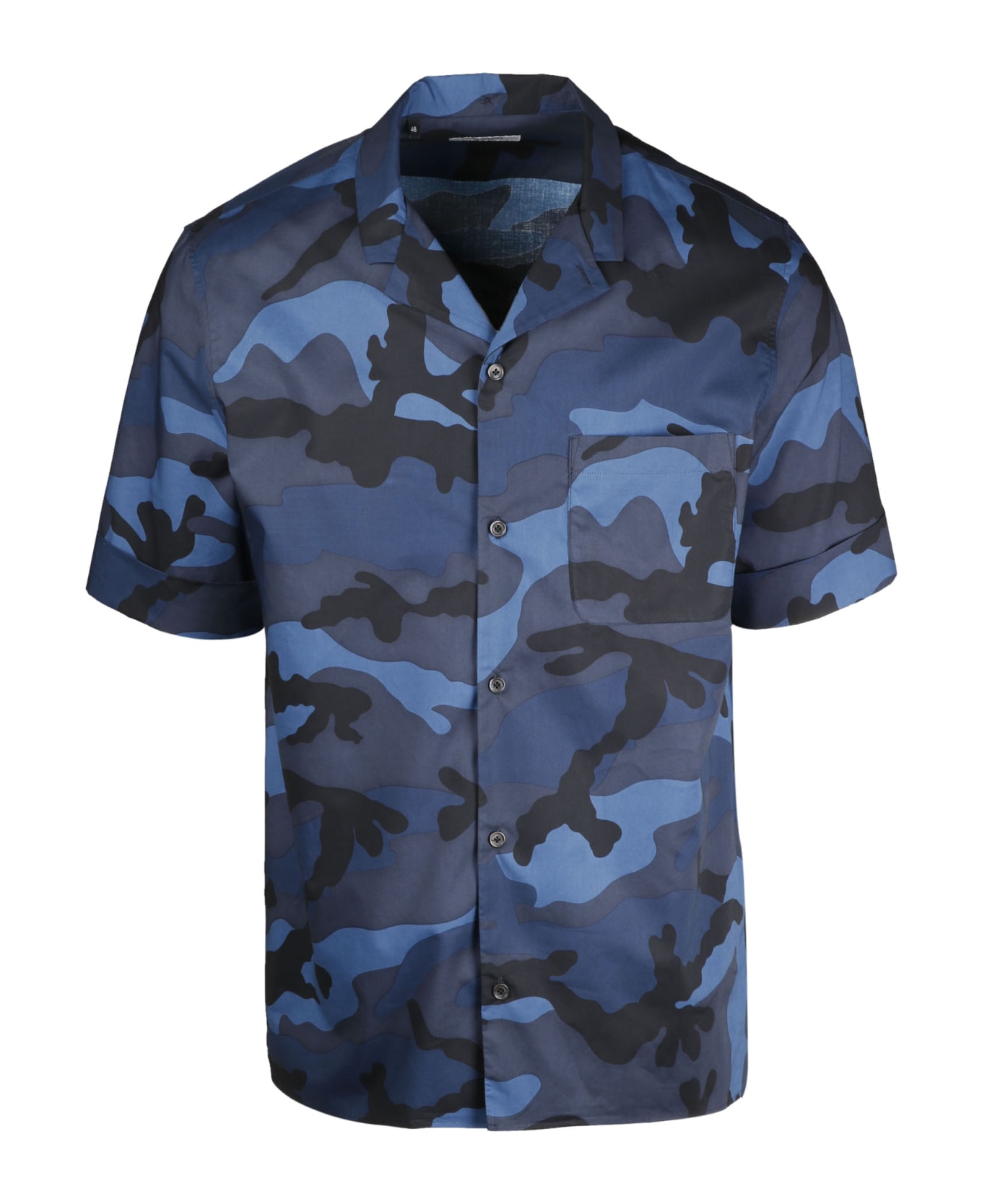 Valentino Camouflage Shirt - Blue