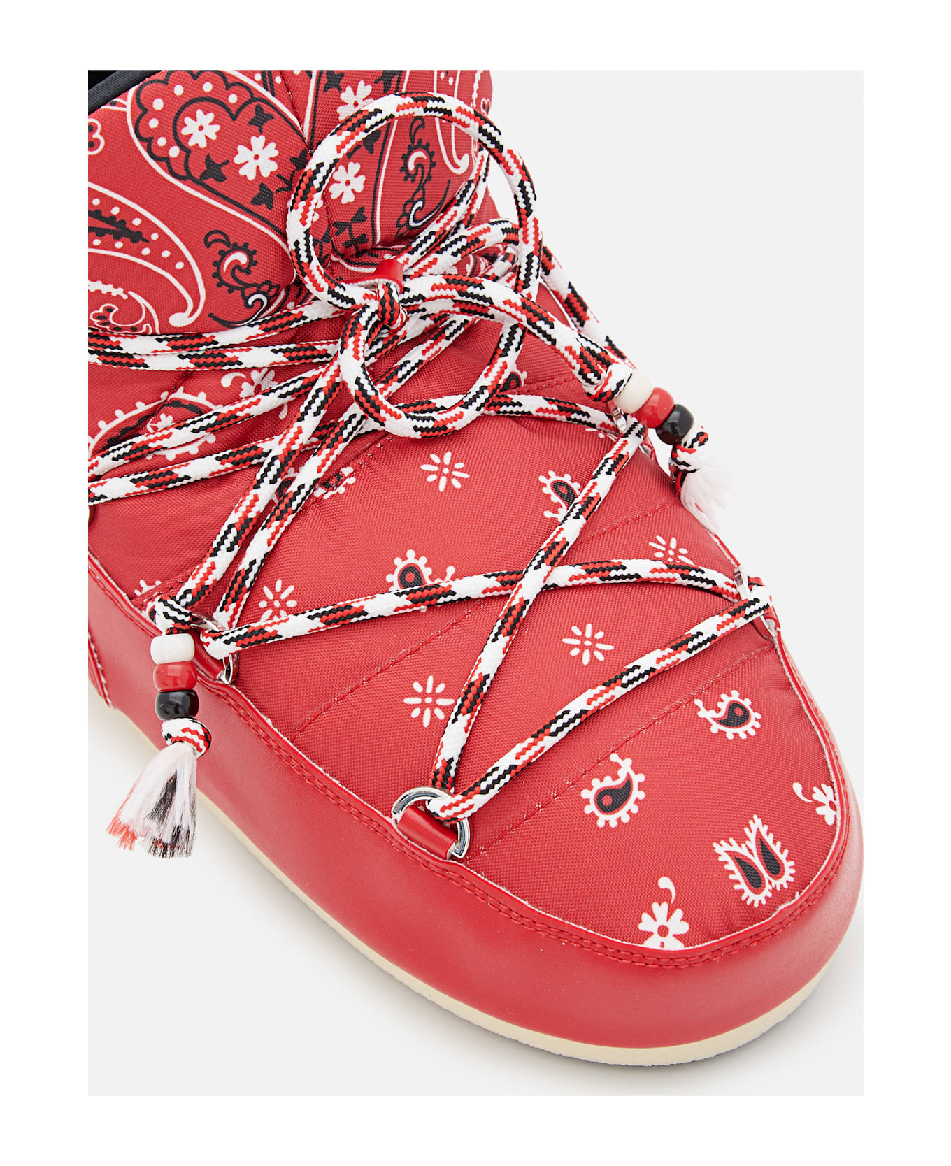 Alanui Full Moon Bandana Moonboot - Red