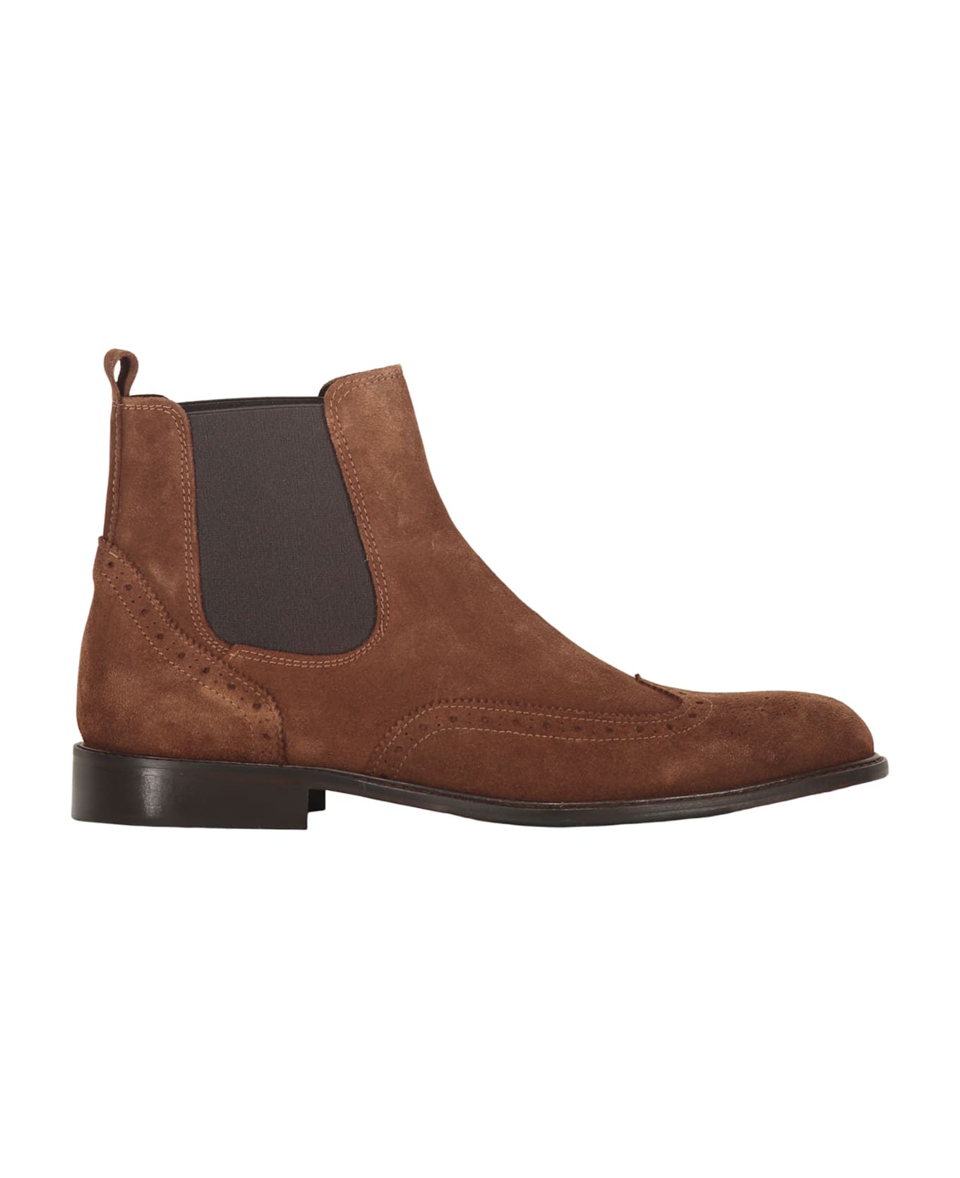 Bruno Magli Suede Chelsea Boots - brown