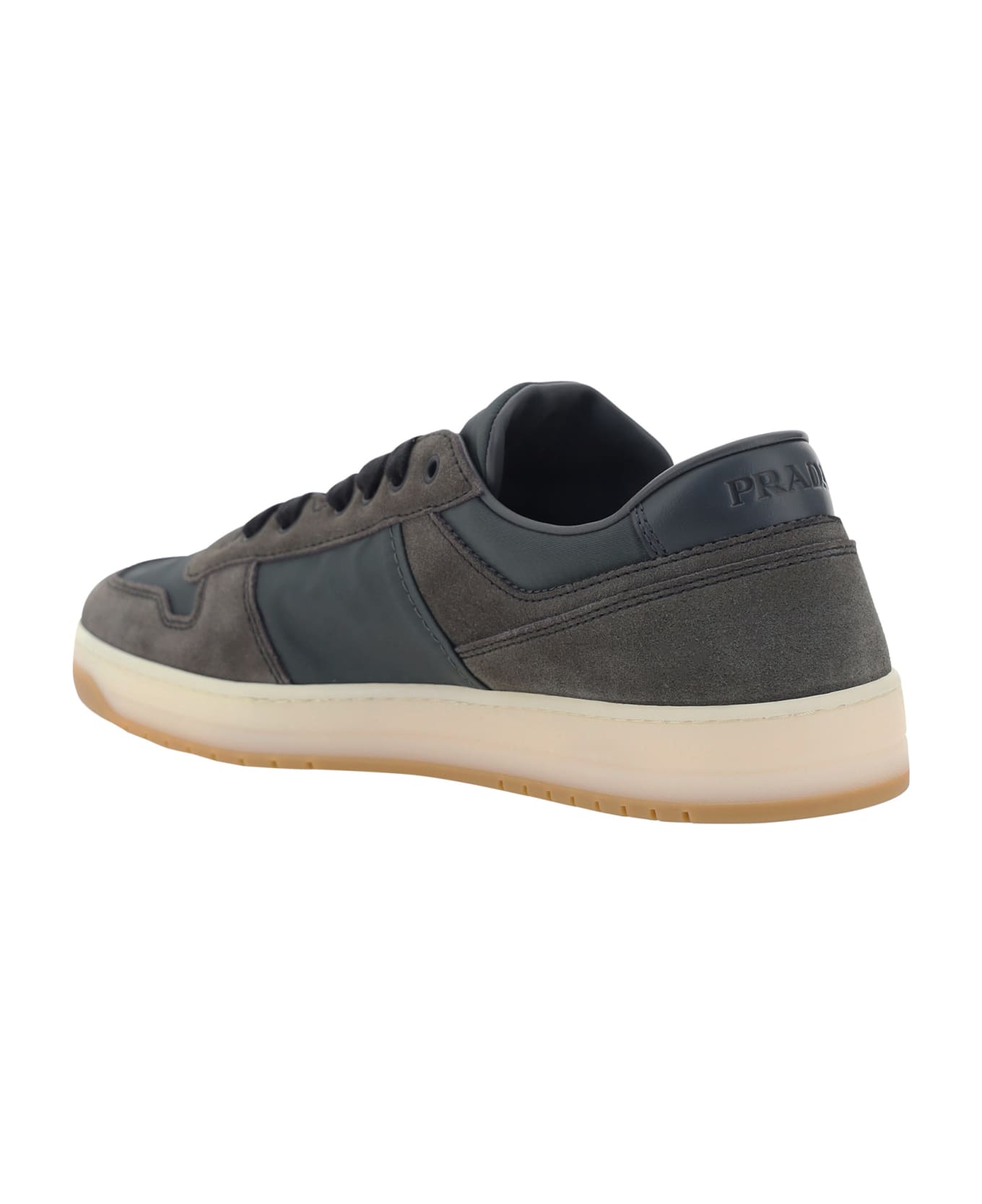 Prada Downtown Sneakers - Ematite+piombo