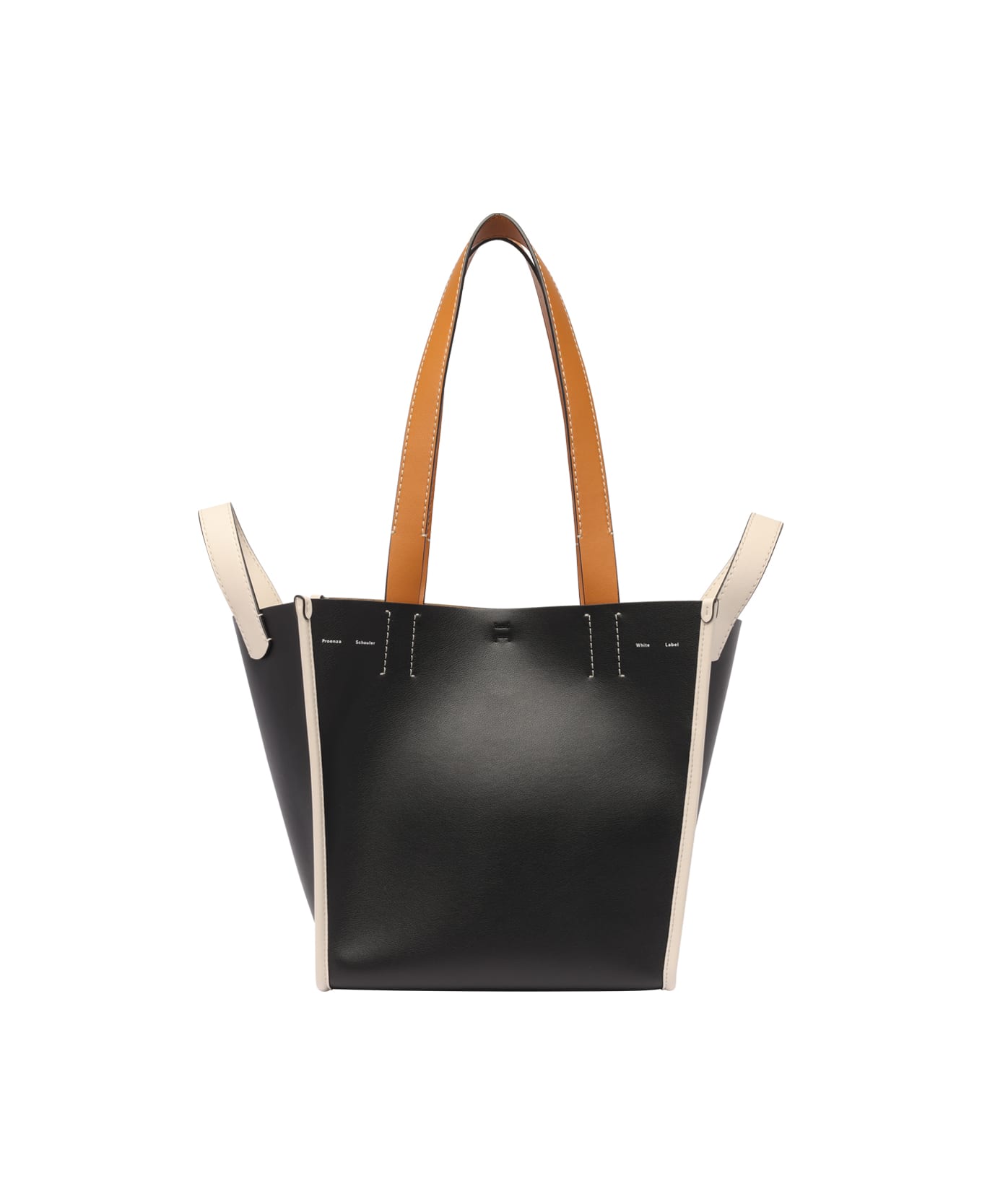 Proenza Schouler Large Mercer Tote Bag - BLACK/WHITE トートバッグ
