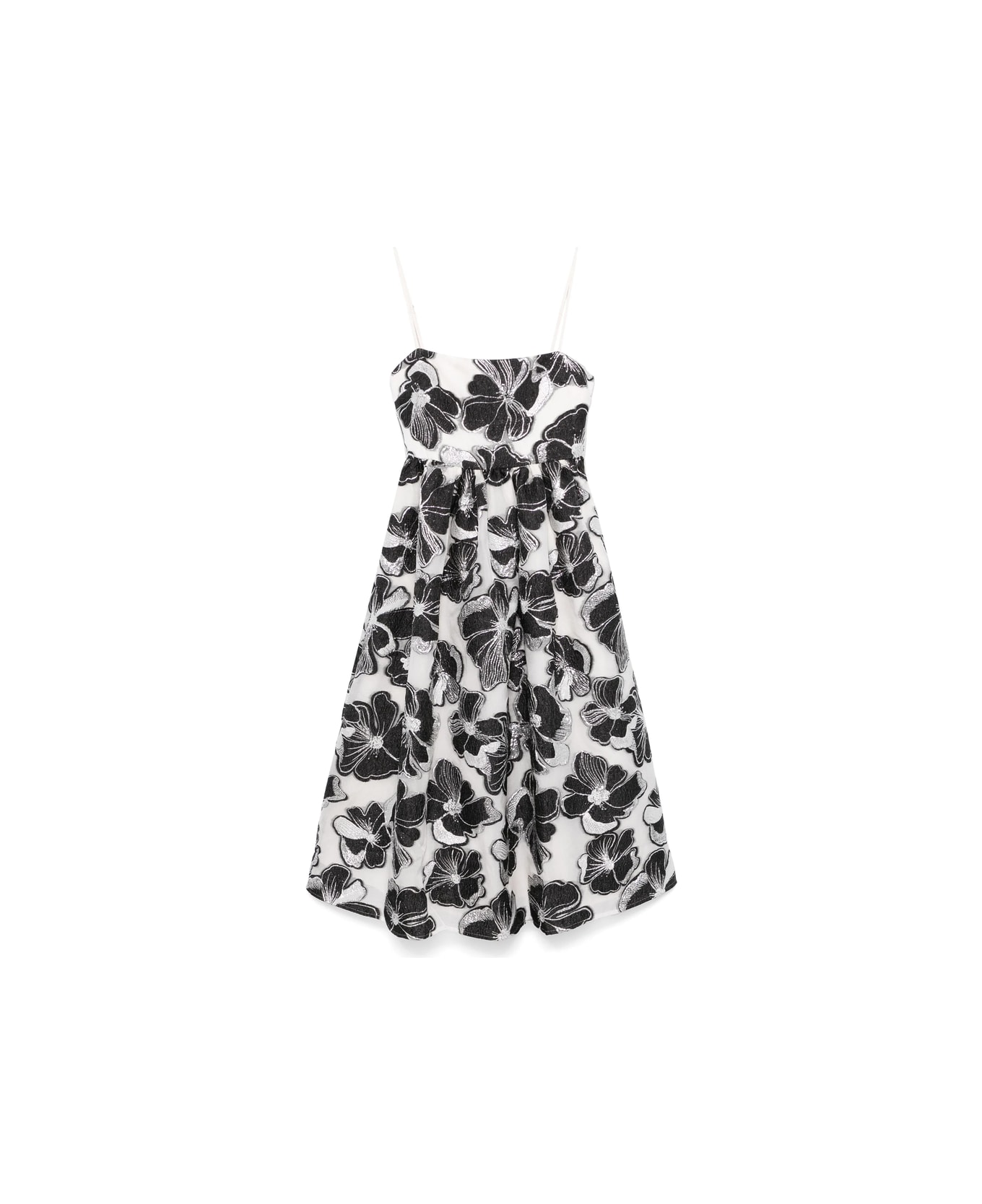 Stine Goya Dress - WHITE/BLACK