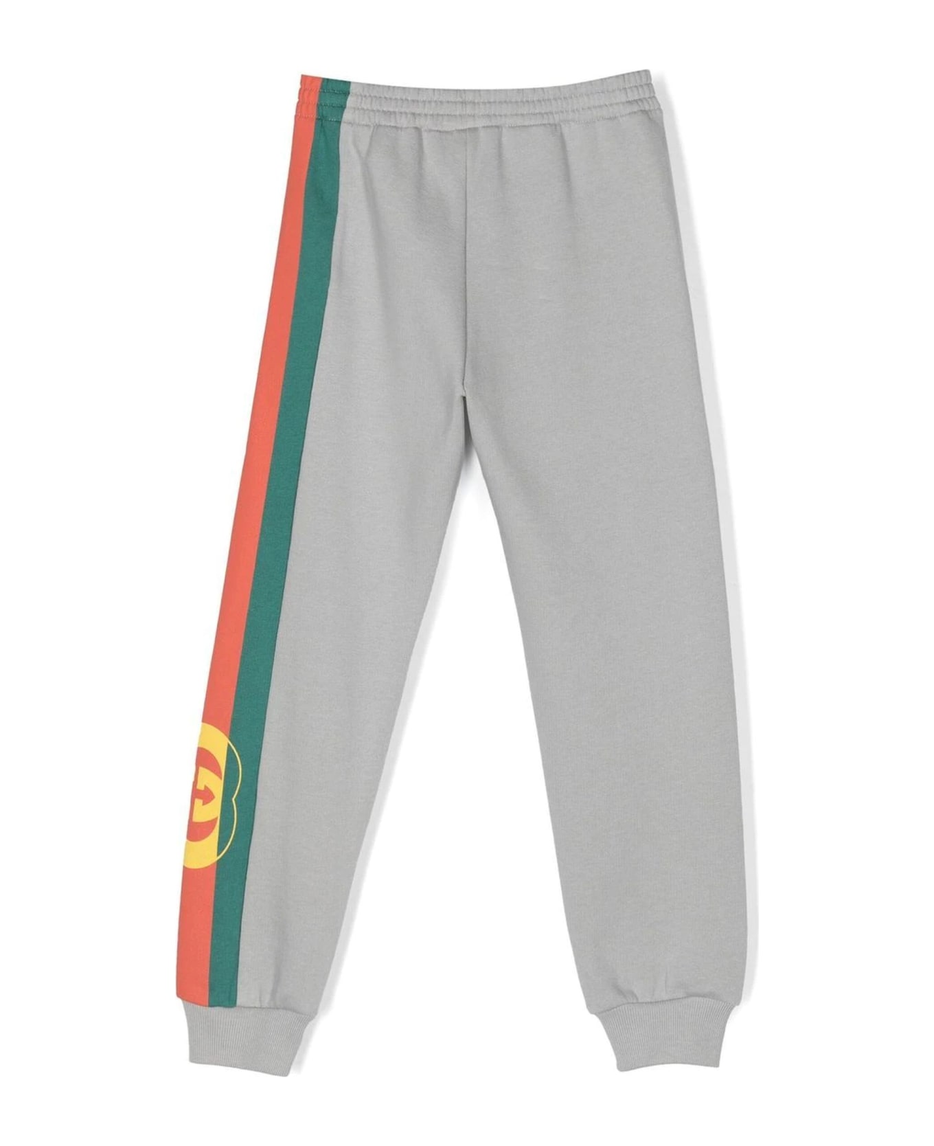 Gucci Grey Cotton Track Pants - Thunderstorm ボトムス