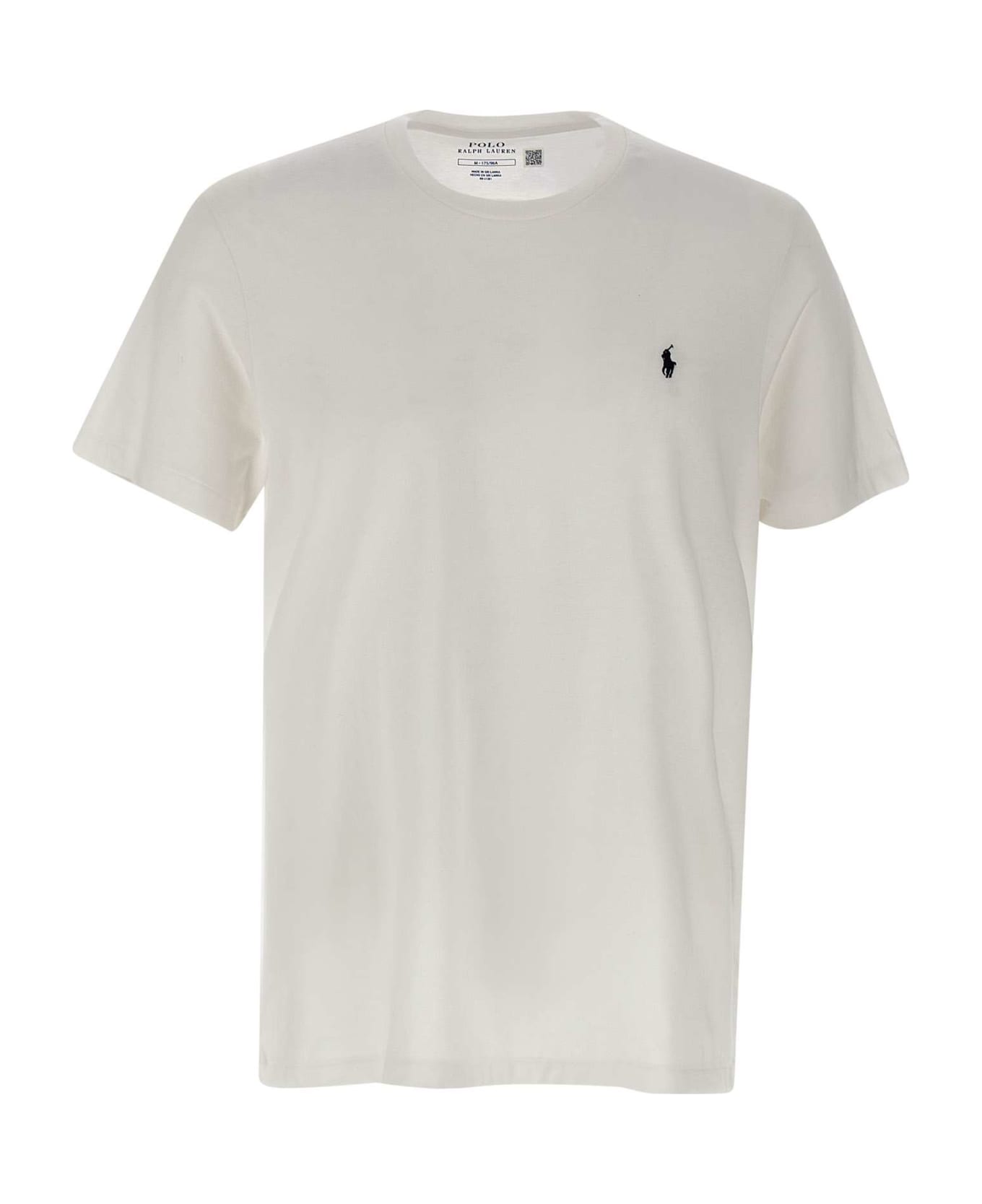Polo Ralph Lauren "core Replen" Cotton T-shirt - WHITE