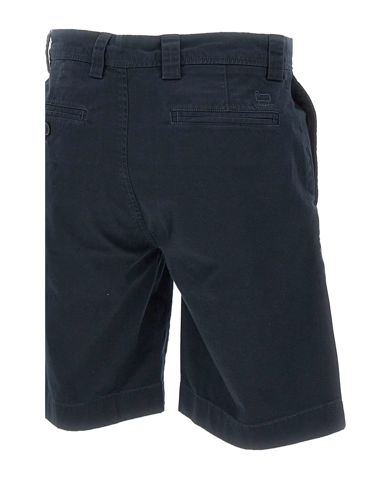 Woolrich Cotton 'classic Chino Shorts' - Melton Blue