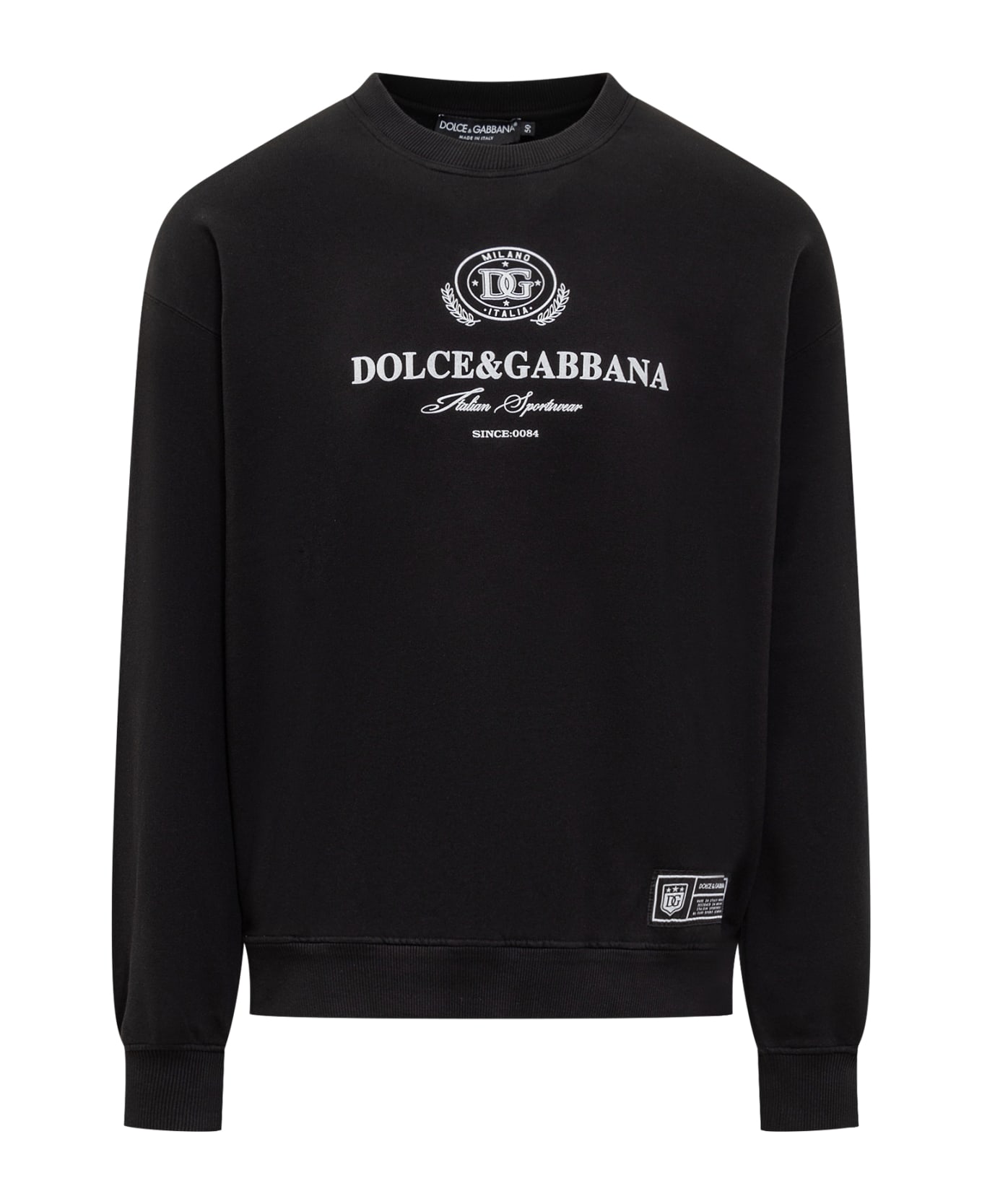 Dolce 
Gabbana Dolce&gabbana Italian Sportswear Hoodie - NERO