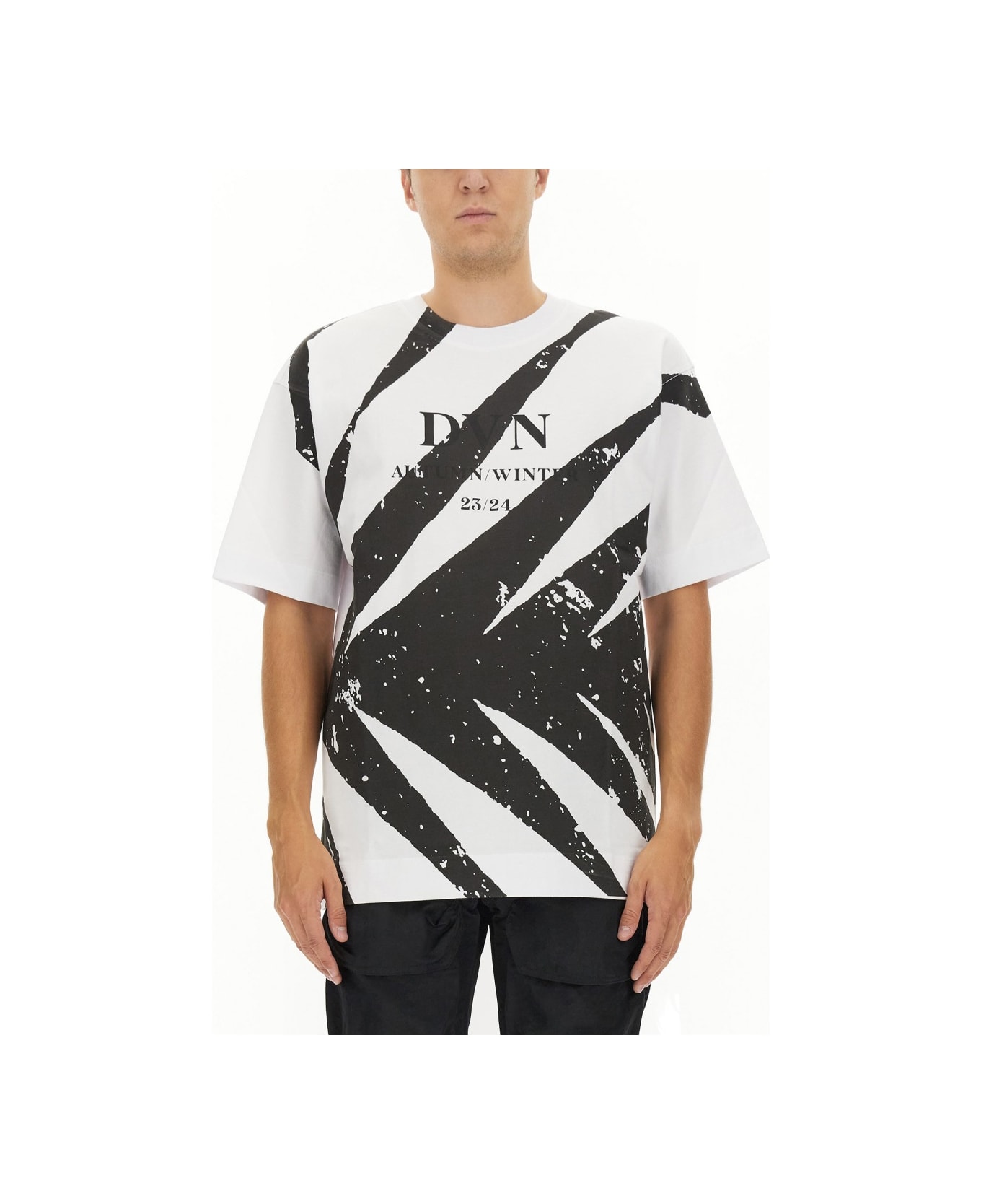 Dries Van Noten Logo Print T-shirt - WHITE