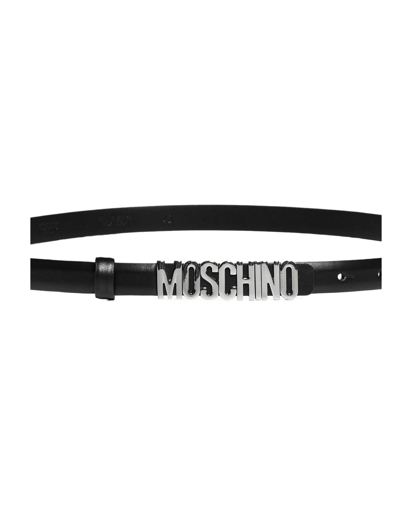 Moschino Logo-plaque Belt - 3555