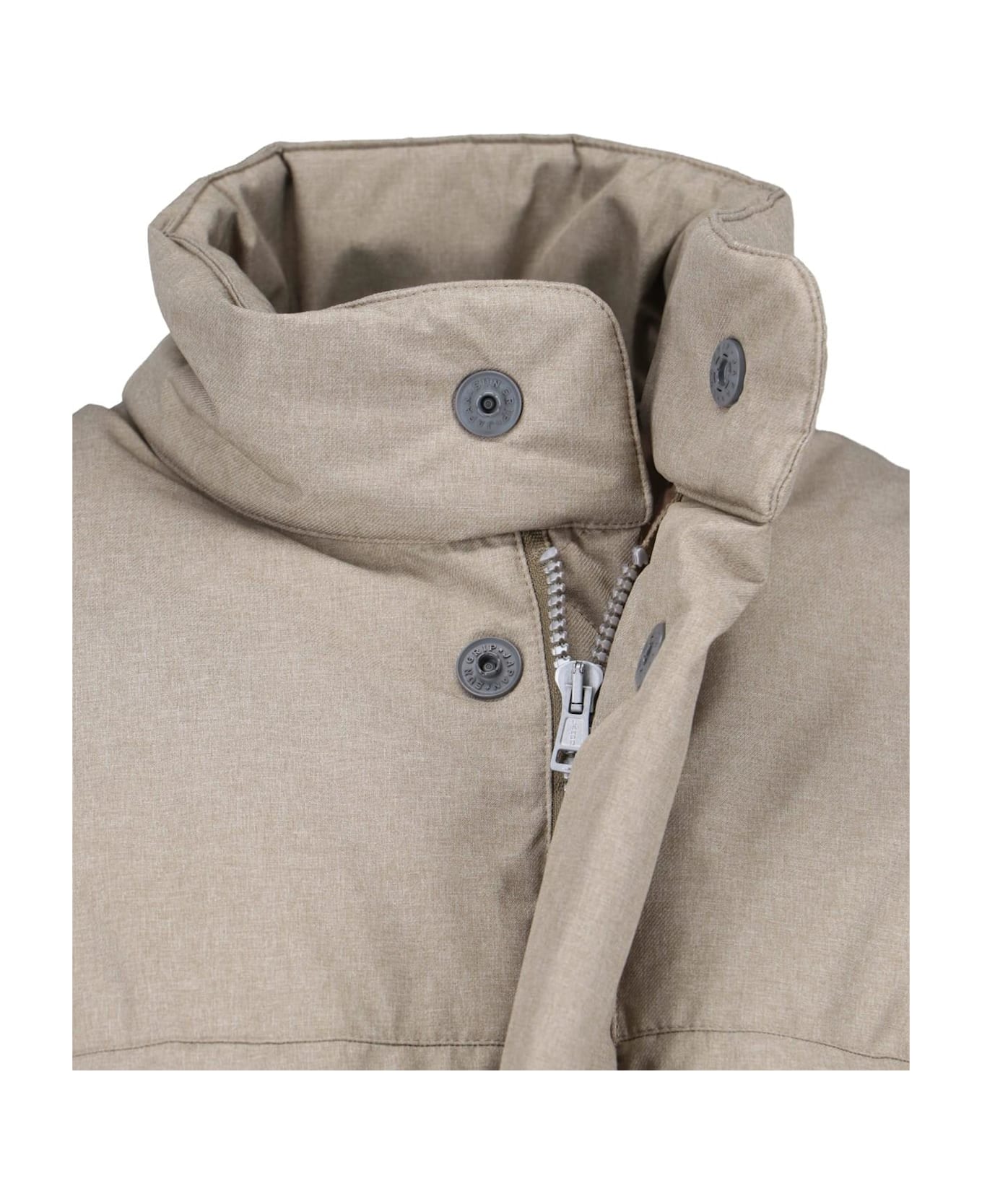 Our Legacy 'inhale Puffa' Down Jacket - BEIGE