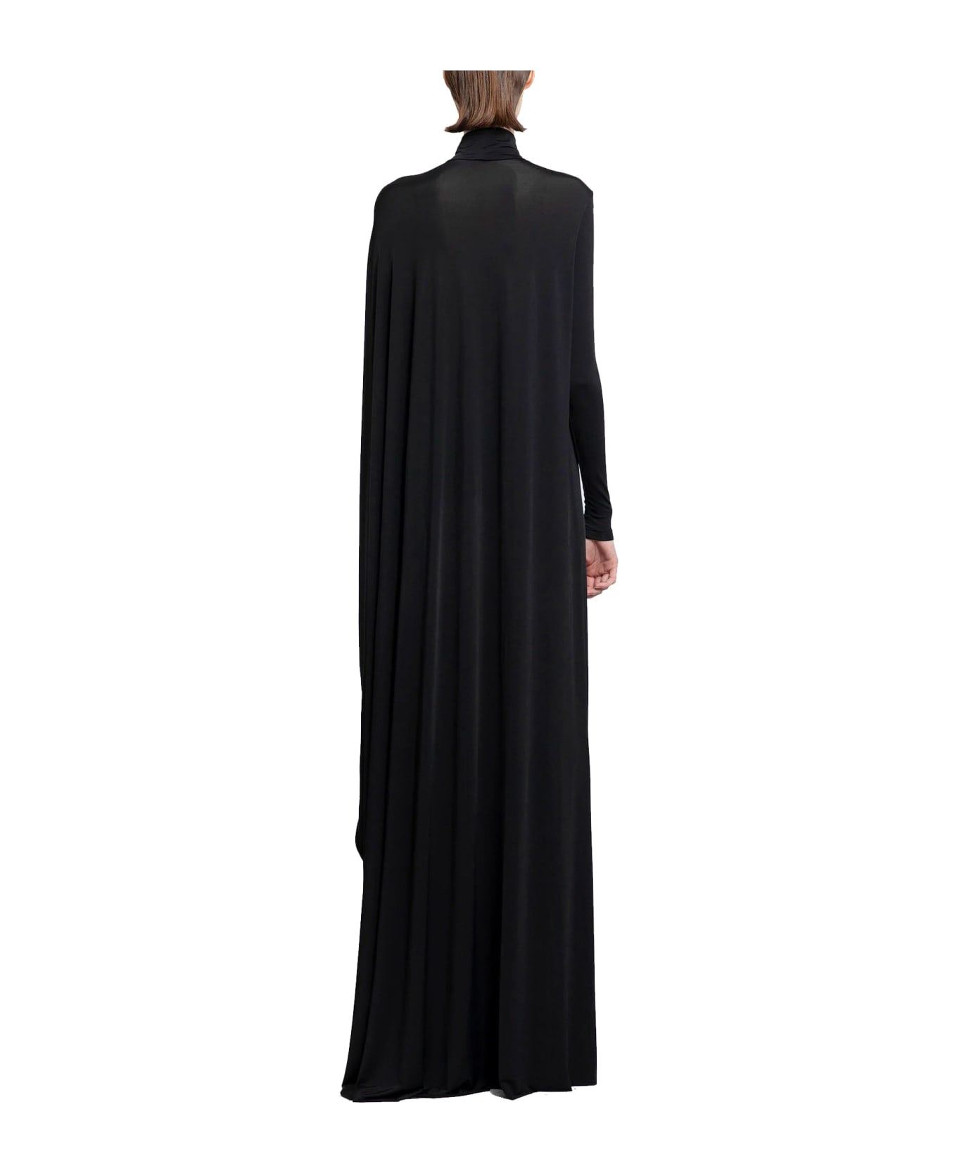Balenciaga Minimal Maxi Dress - Black ワンピース＆ドレス