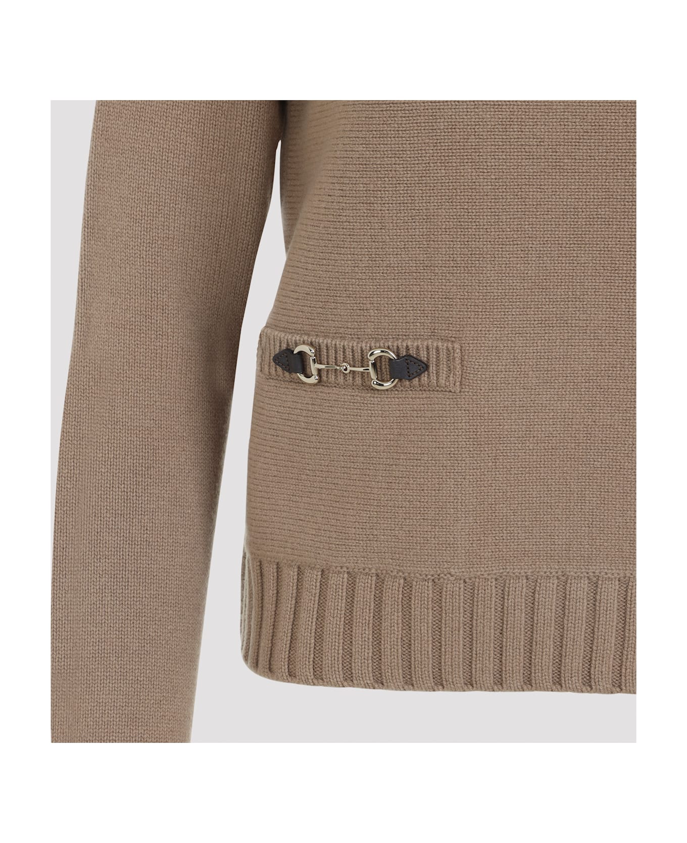 Gucci Morsetti Pullover - Cammello