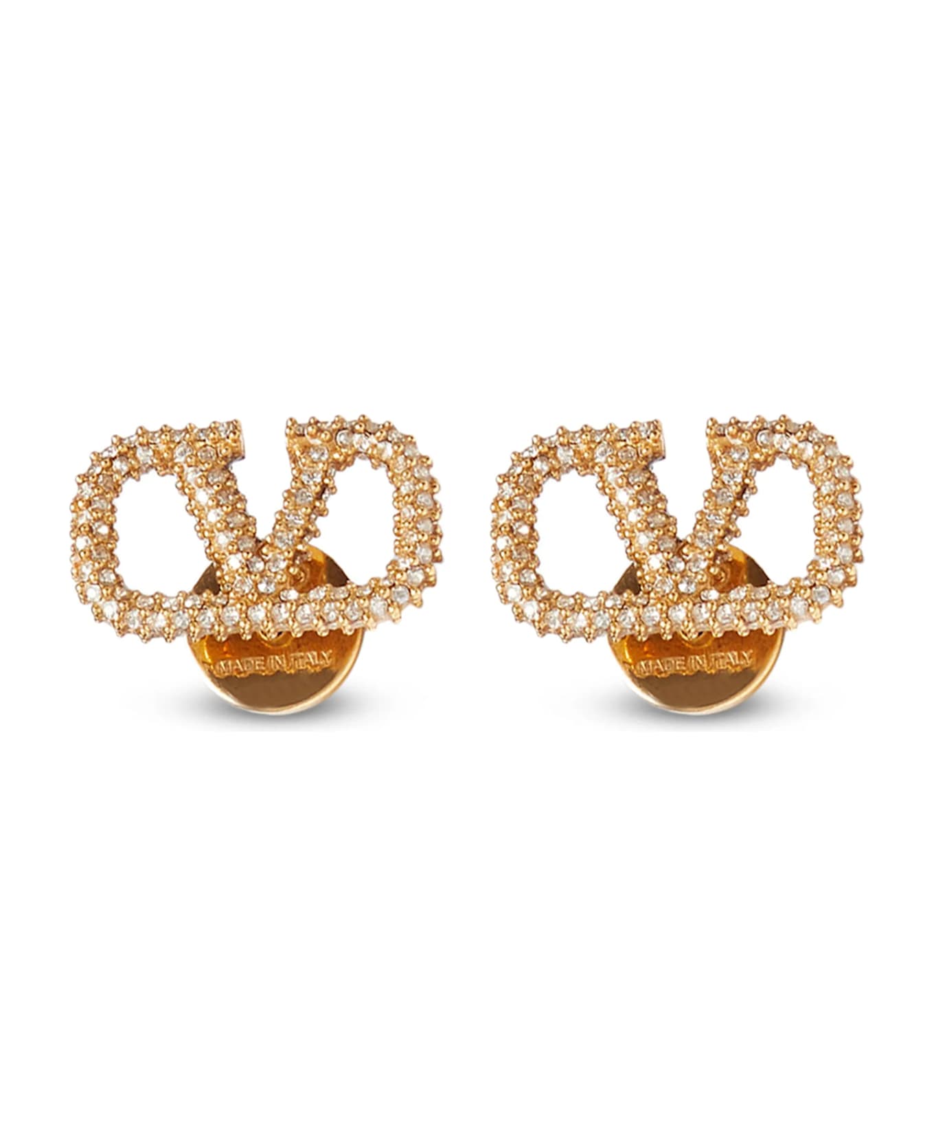 Valentino Garavani Vlogo Signature Earrings - Gold