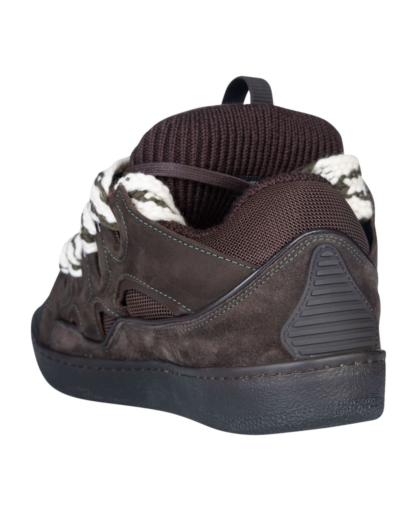Lanvin Curb Sneakers - Cocoa