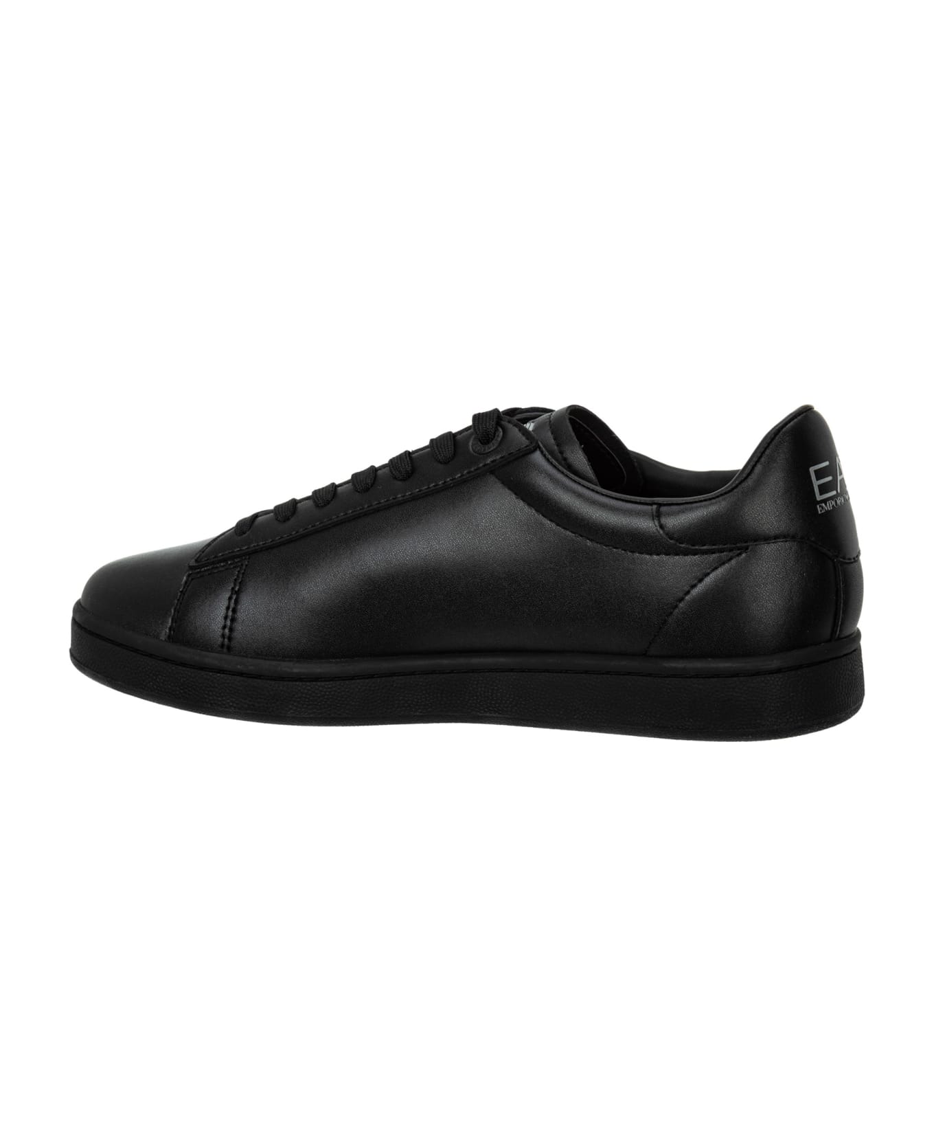 EA7 Classic New Cc Leather Sneakers - Black 1